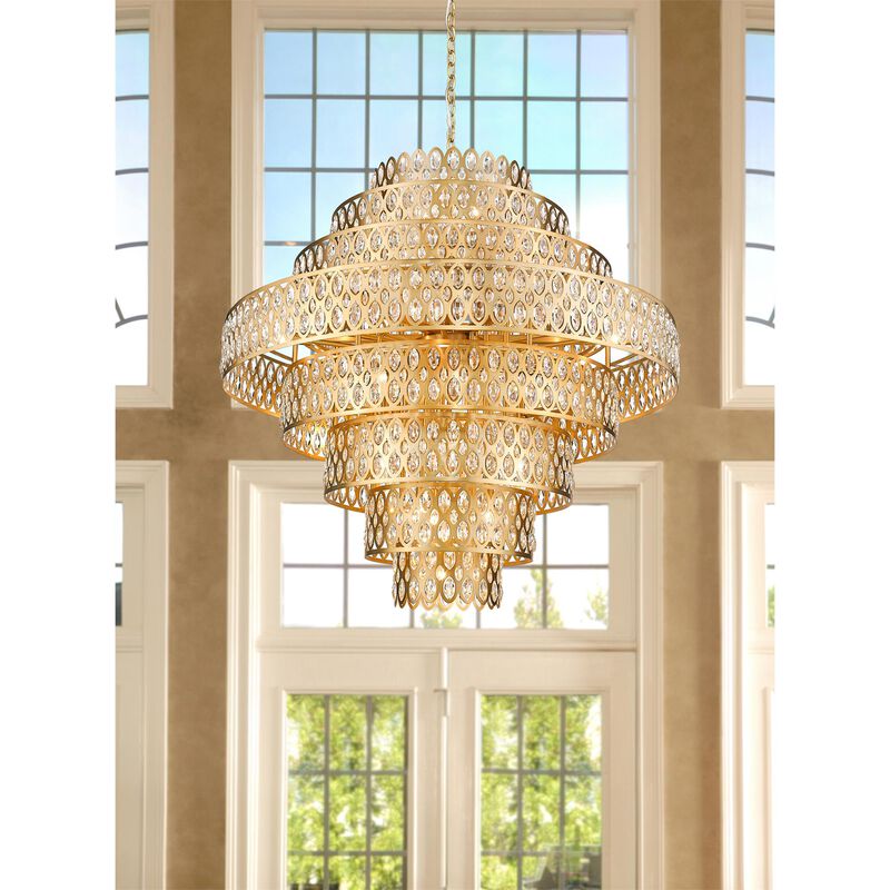 Dealey 44 Inch 25 Light Chandelier by Z-Lite