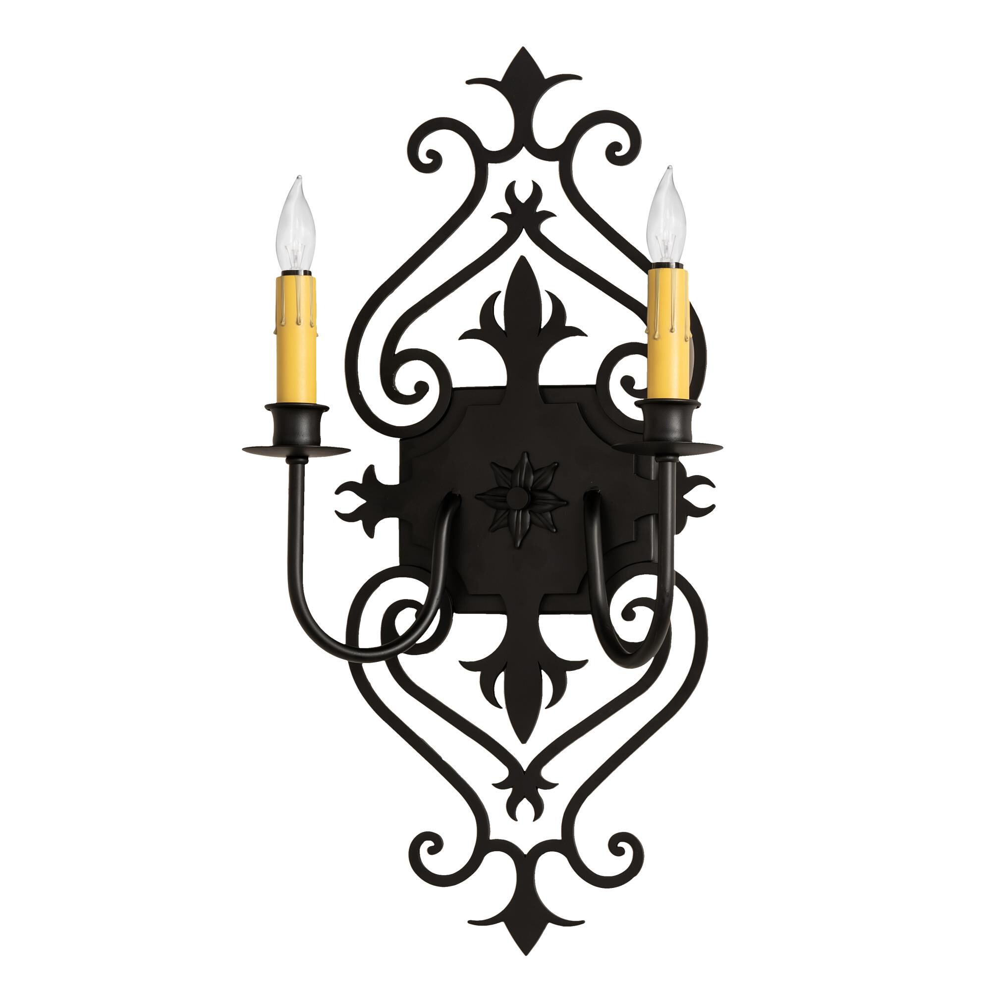 Shown with Black Metal Finish glass