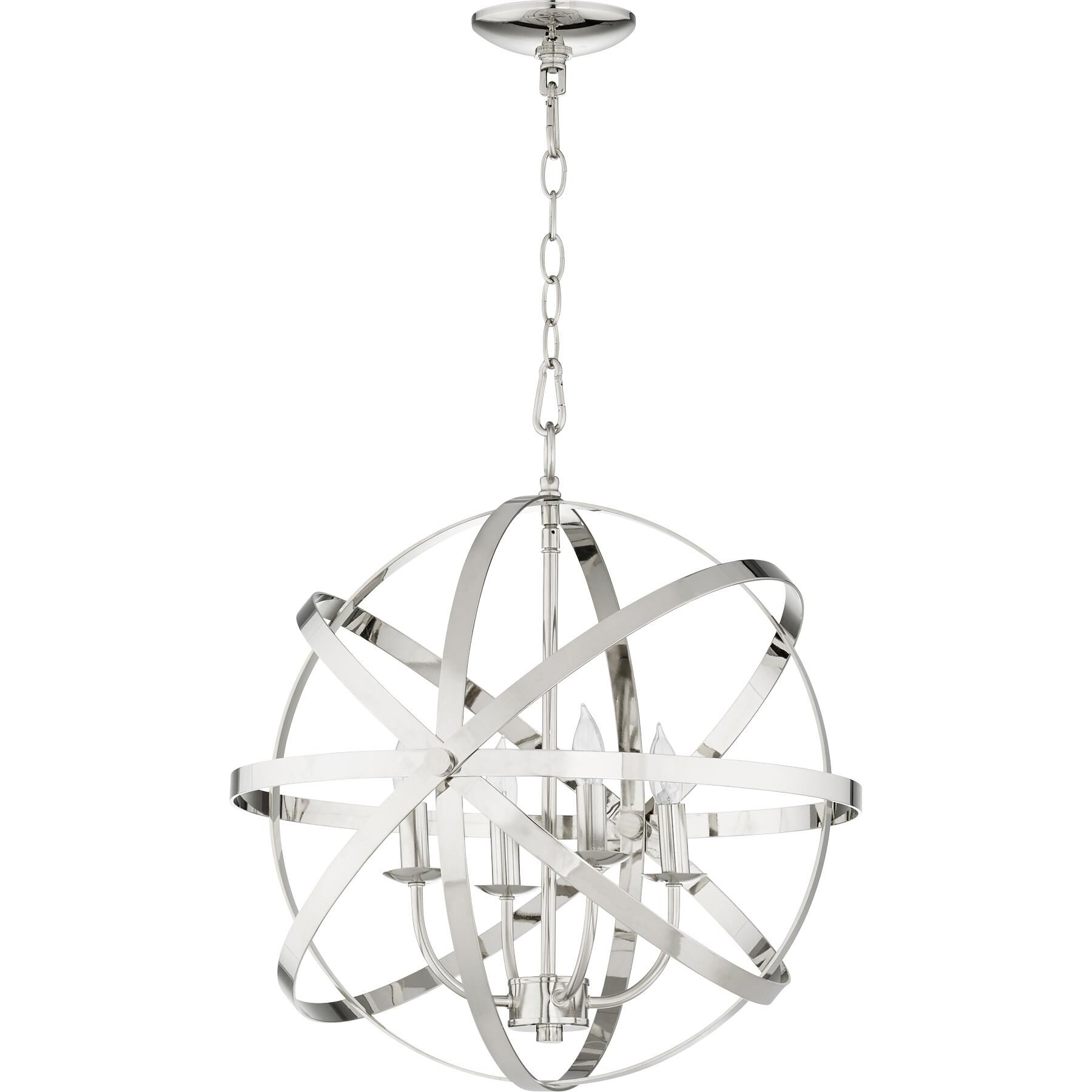 Celeste 19 Inch 4 Light Mini Chandelier by Quorum International