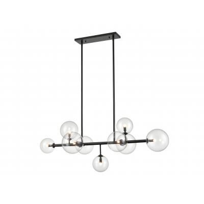 Delilah 40 Inch 9 Light LED Linear Suspension Light by Avenue Lighting