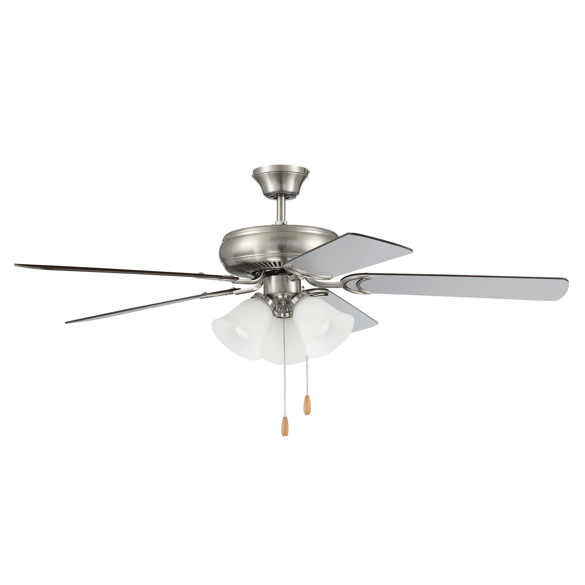 Decorator's Choice 3 Light Kit 52 Inch Ceiling Fan with Light Kit,