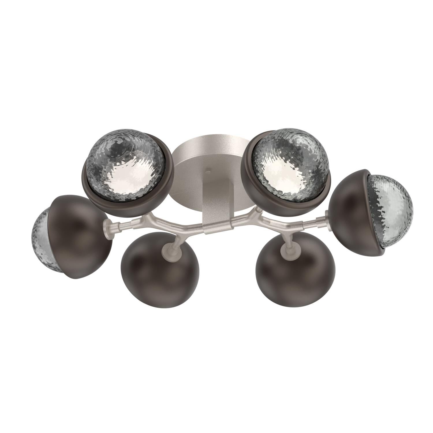 Levi Wilson Cabochon 27 Inch Flush Mount by Hammerton Studio