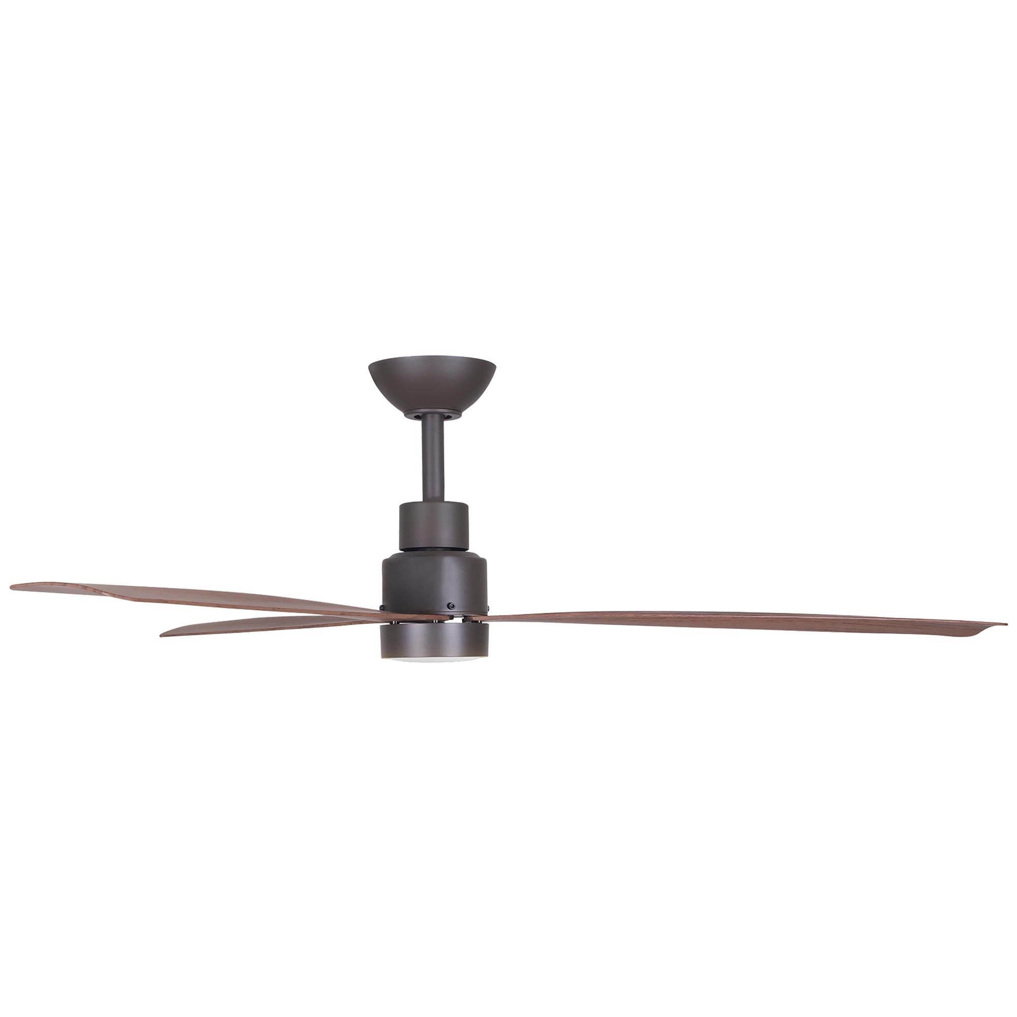 Simple 52 Inch Ceiling Fan with Light Kit,