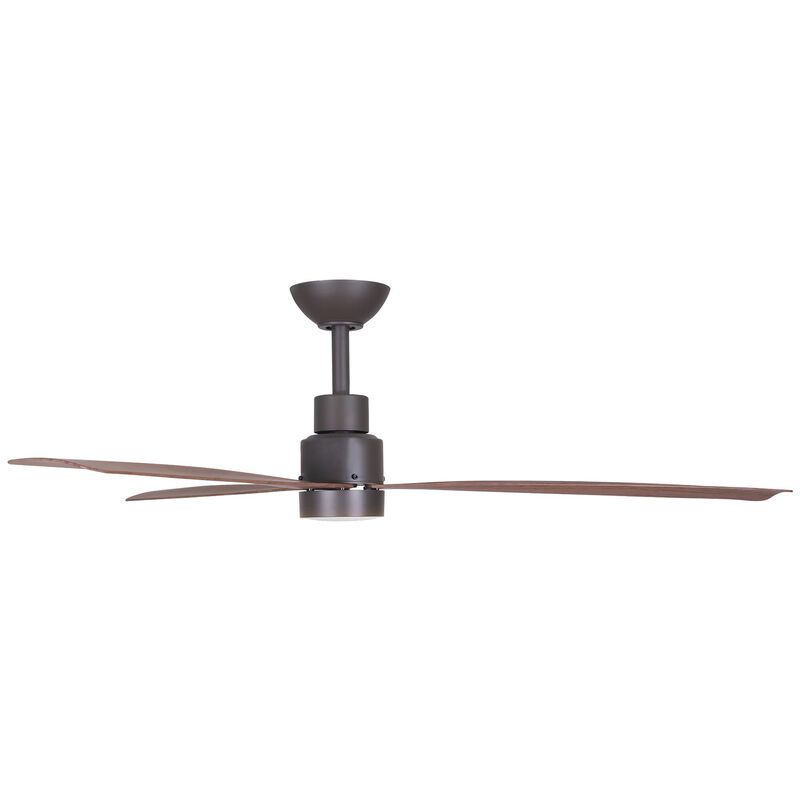 Simple 52 Inch Ceiling Fan with Light Kit by Minka Aire