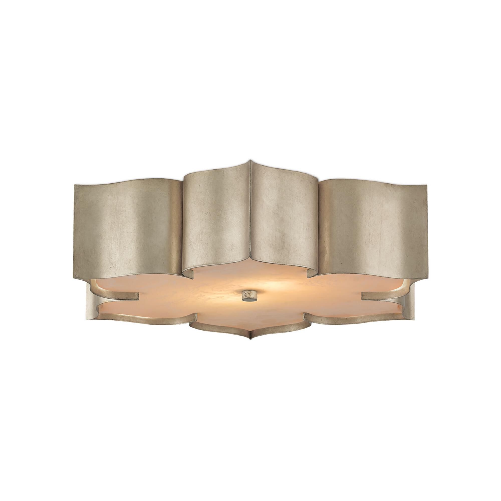 Grand Lotus 19 Inch 2 Light Flush Mount,