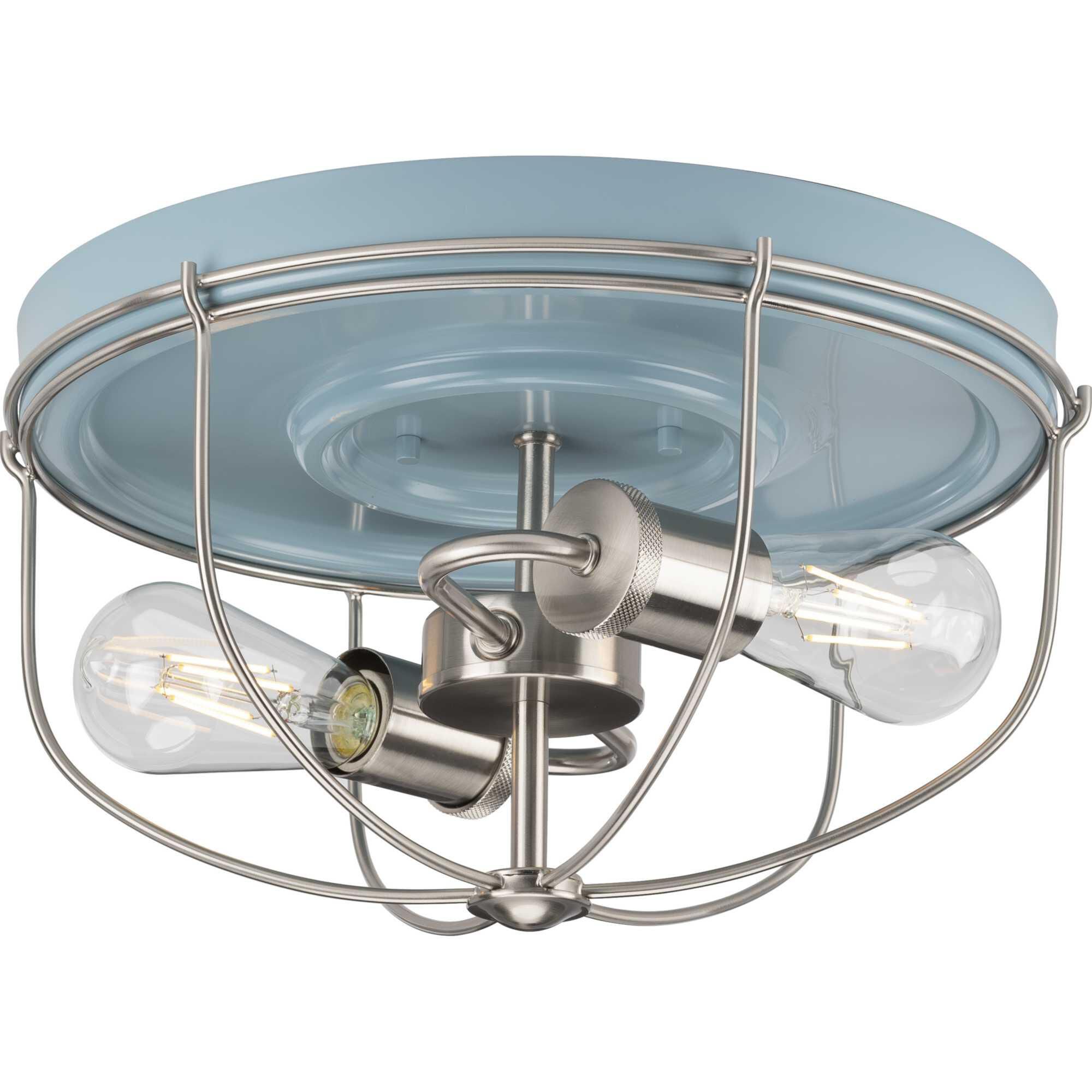 Medal 14 Inch 2 Light Flush Mount by Progress Lighting