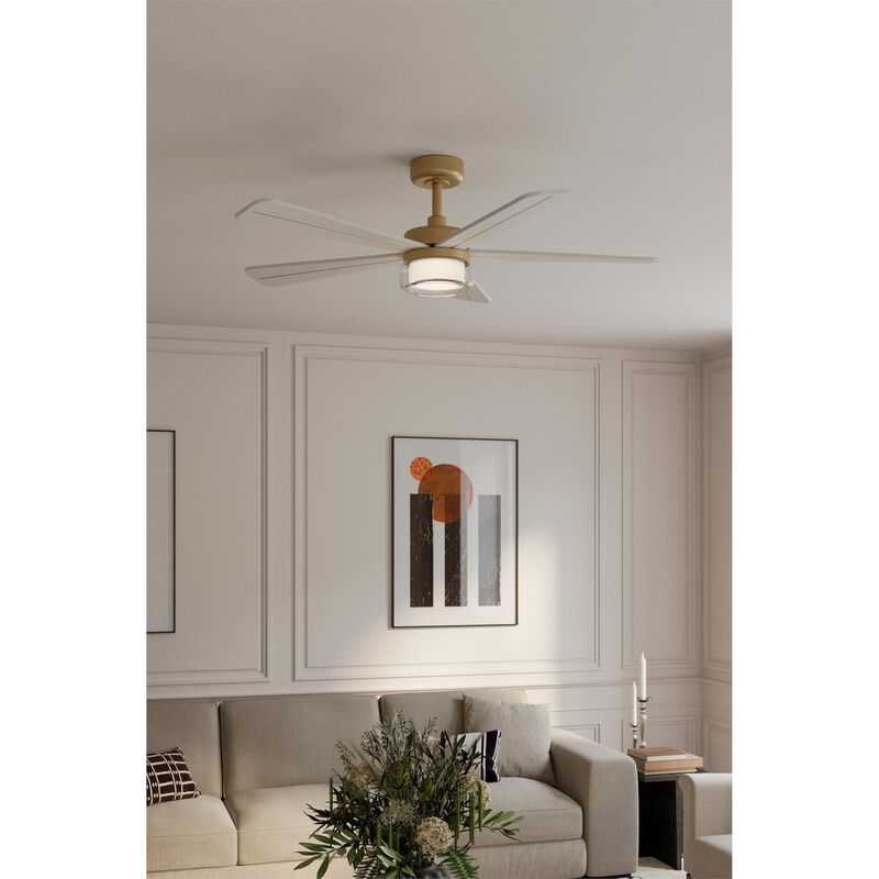 Nellora 52 Inch Ceiling Fan with Light Kit by Minka Aire