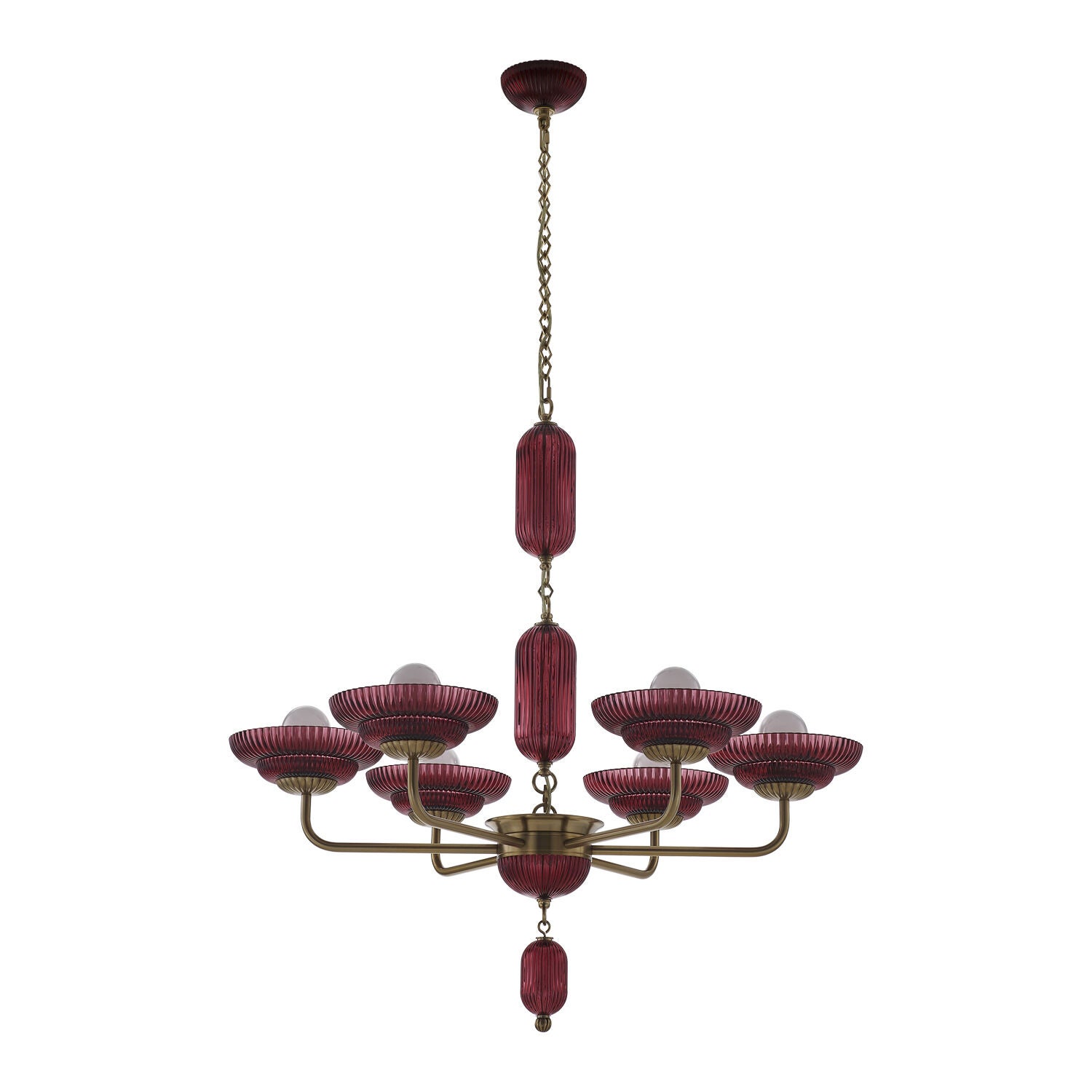 Verde 40 Inch Chandelier by Kalco Lighting