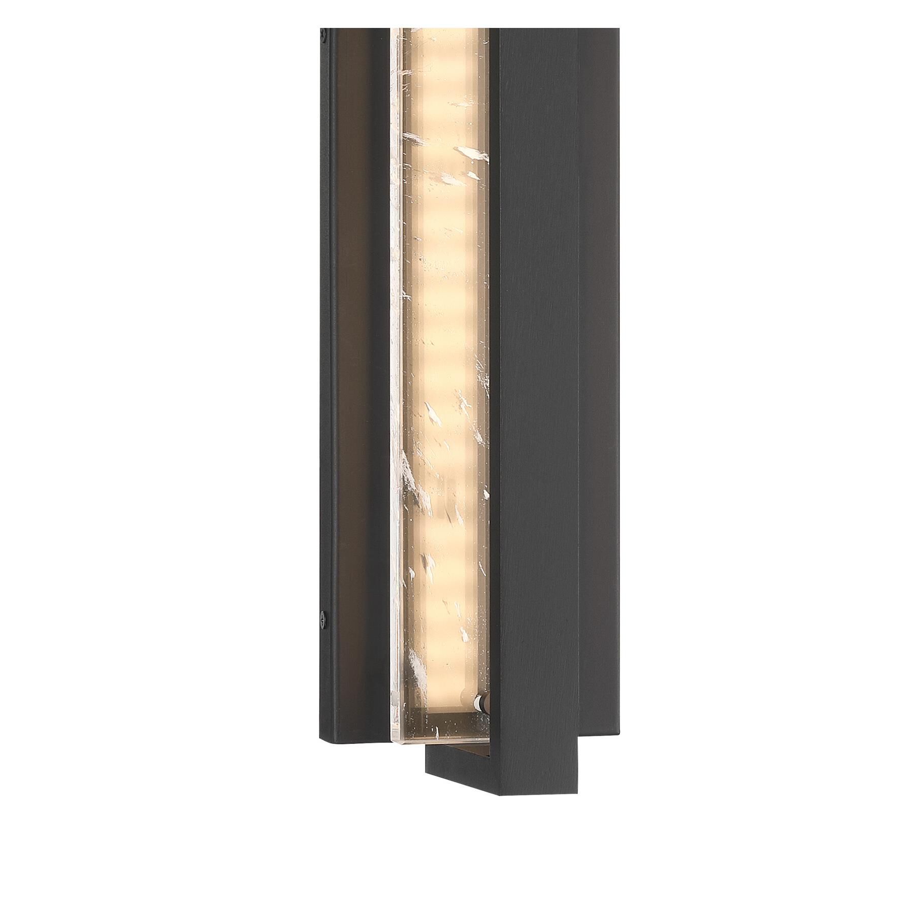 Shown in Sand Coal finish and Rock Crystalite glass