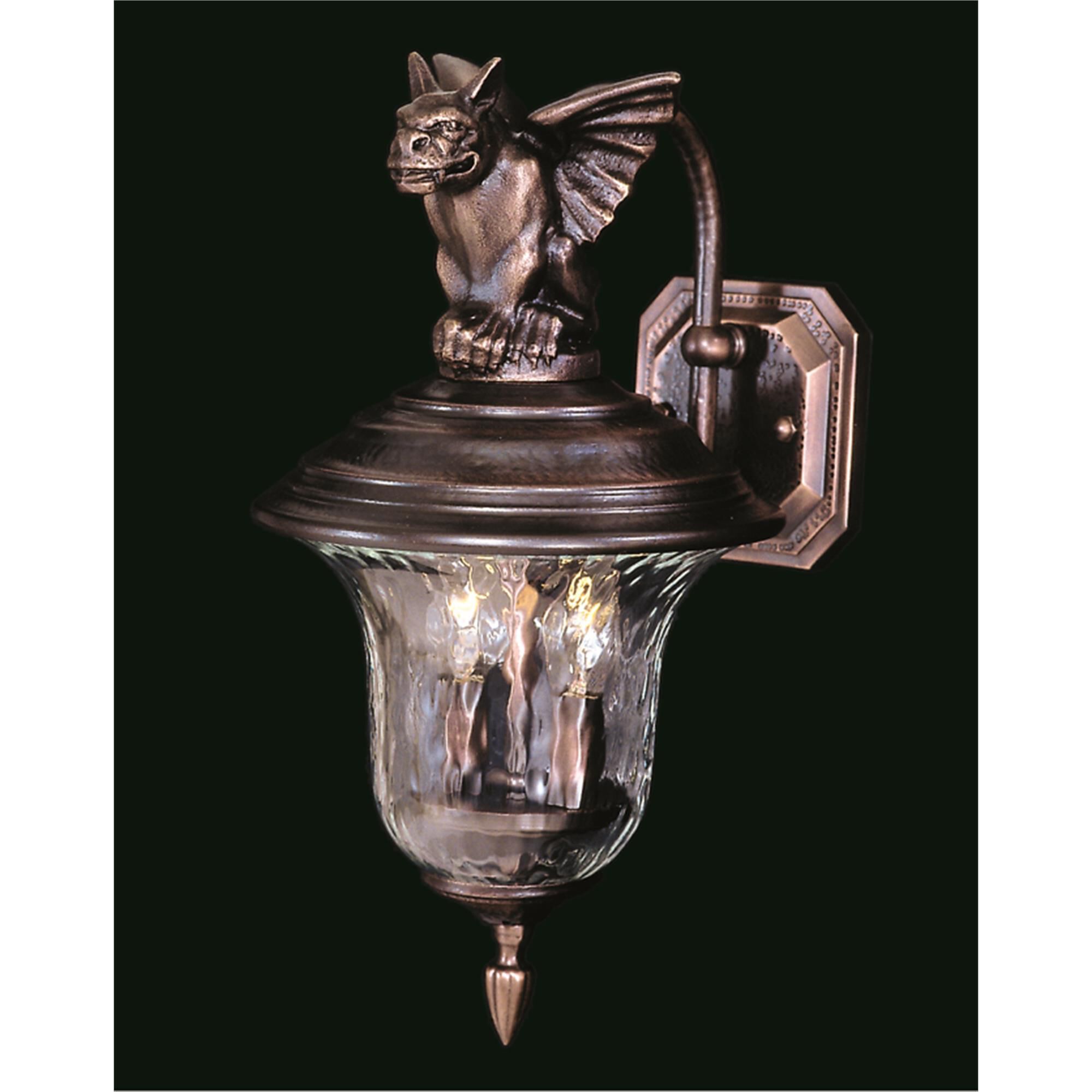Carcassonne 16 Inch Tall 2 Light Outdoor Wall Light by Framburg