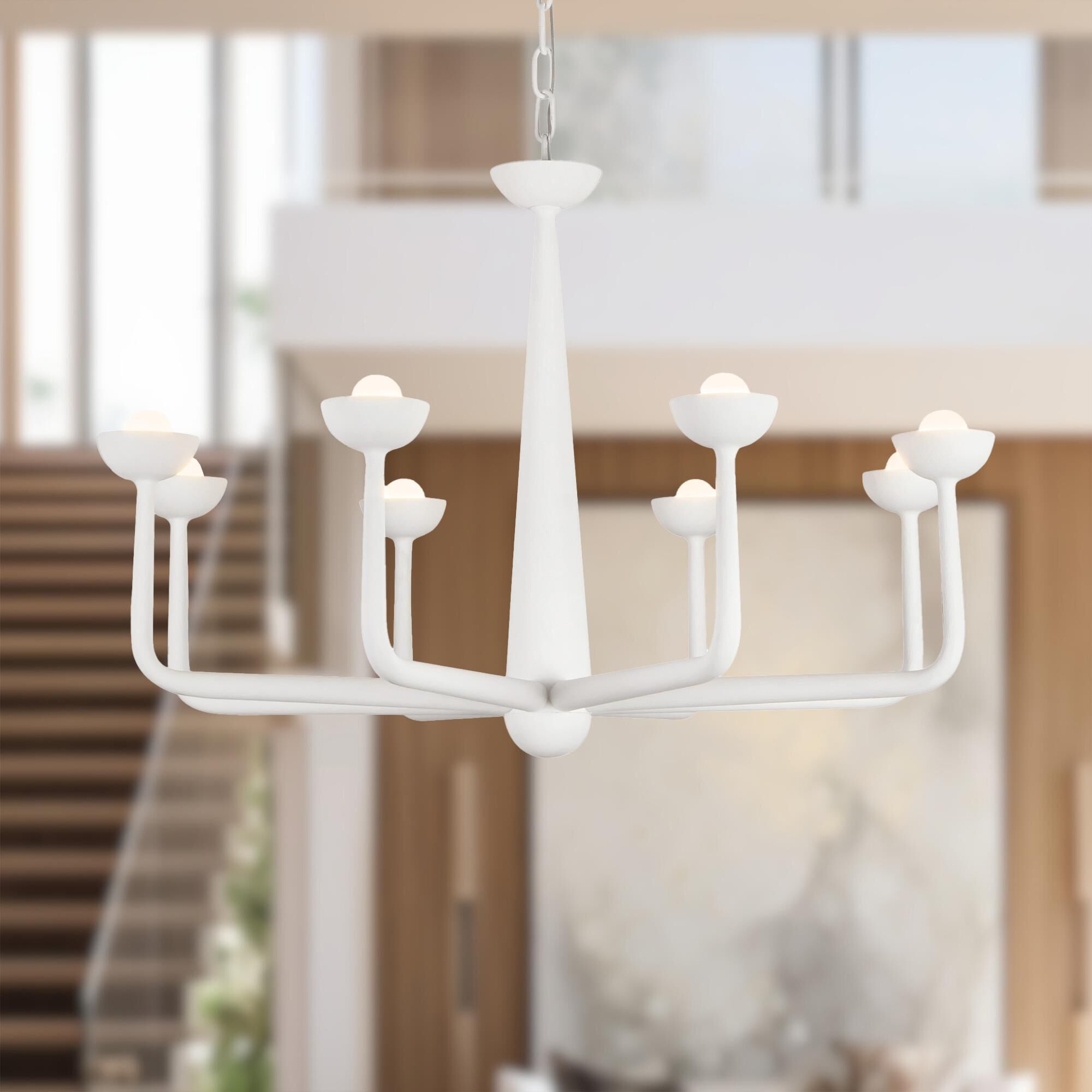 Elisa Carlucci Spade 30 Inch Chandelier by Alora Lighting