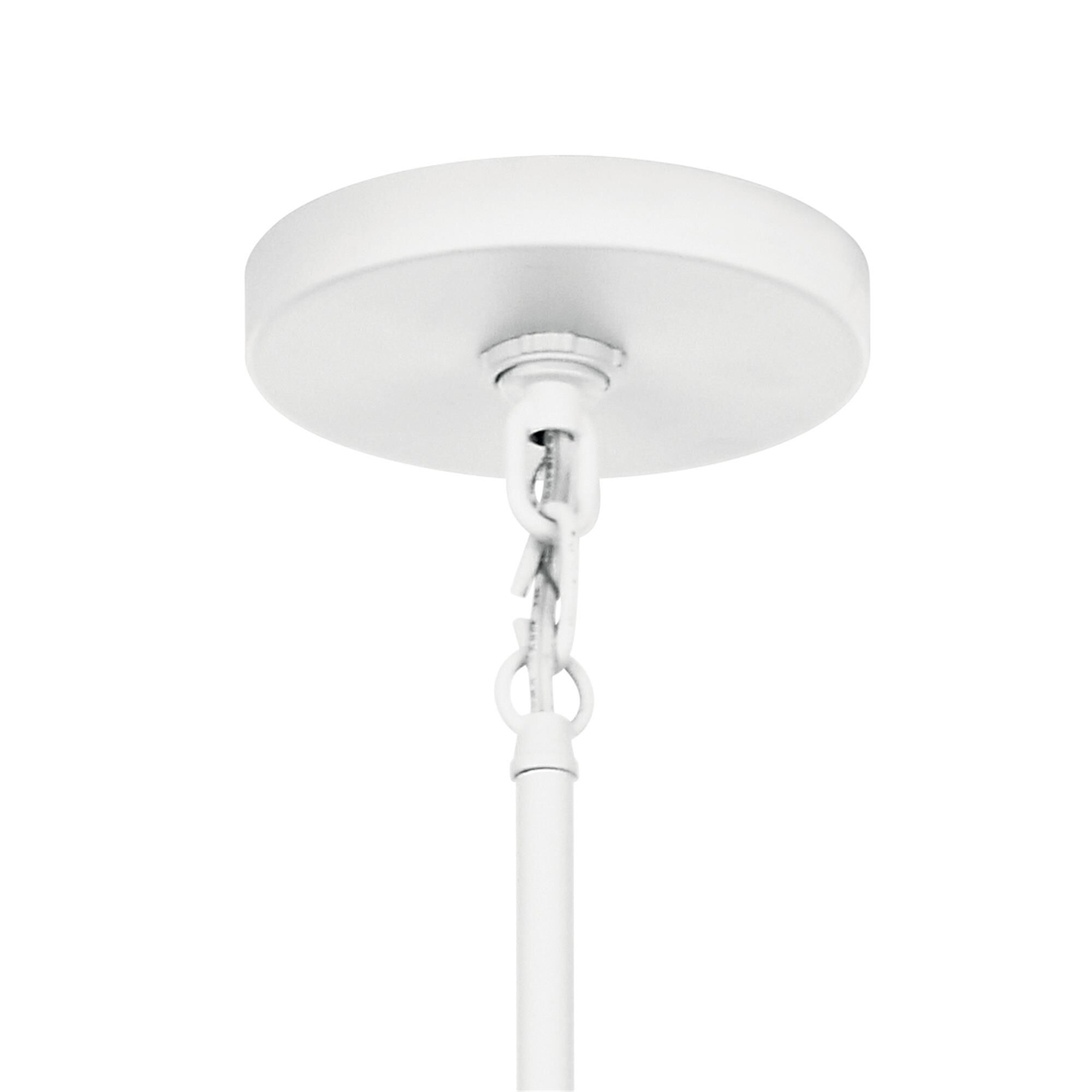 Shown in White finish