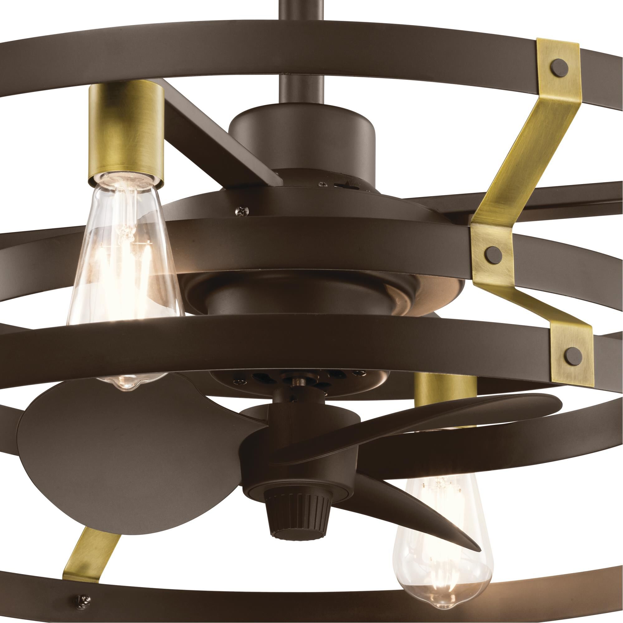 Cavelli 25 Inch Chandelier Ceiling Fan by Kichler Lighting