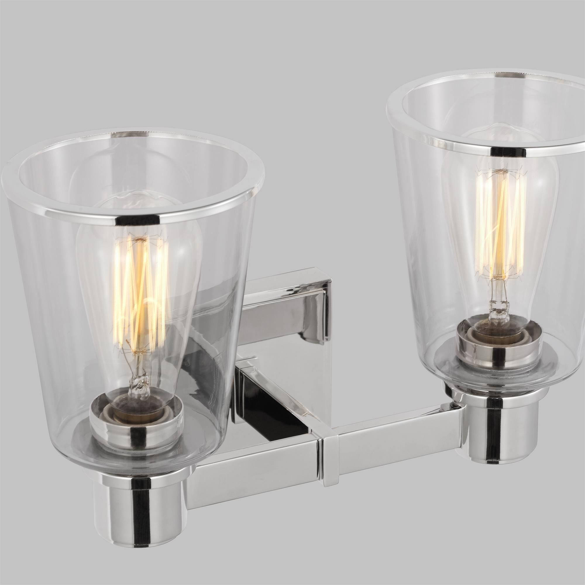 Chapman & Myers Alessa 14 Inch 2 Light Bath Vanity Light,