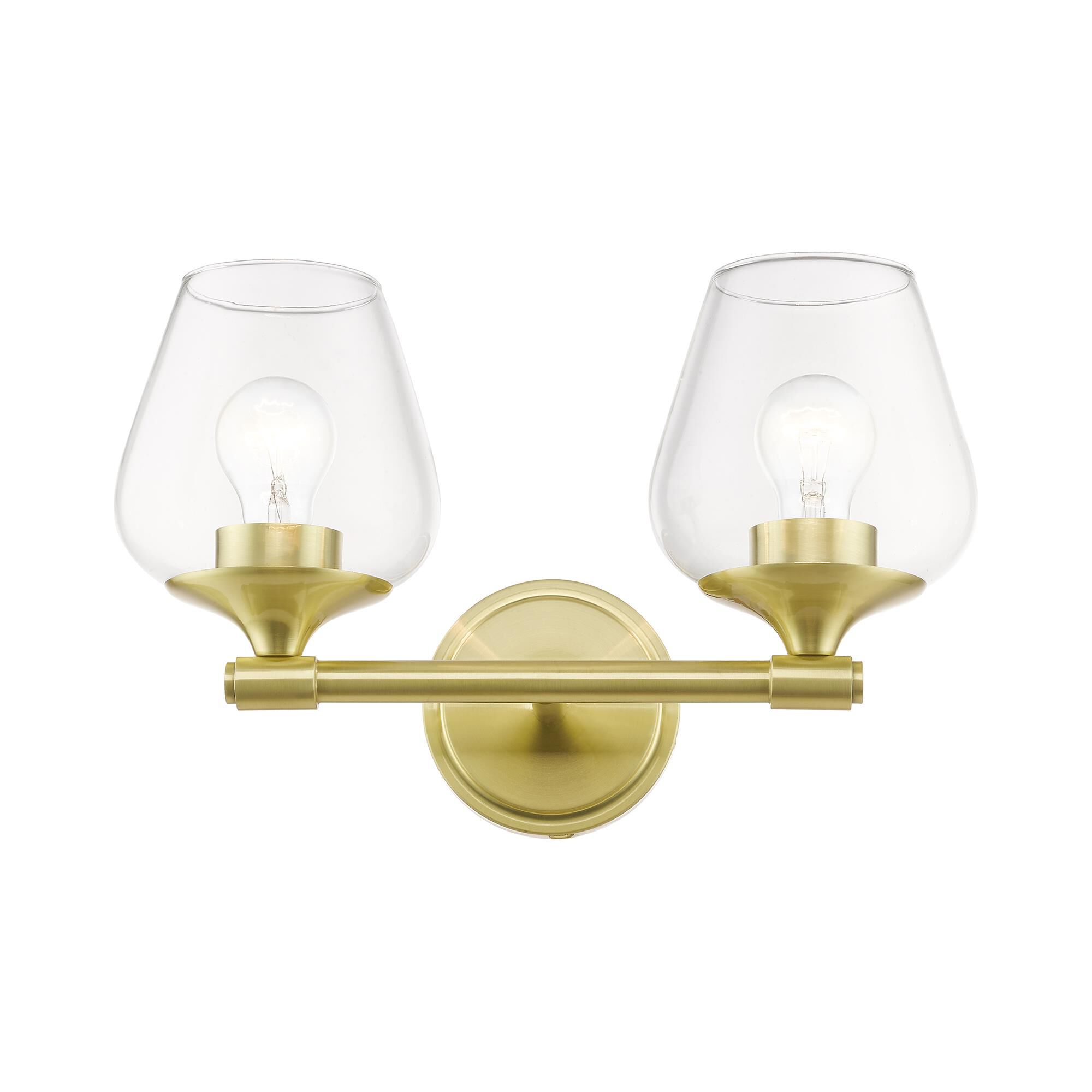 Willow 15 Inch 2 Light Bath Vanity Light by Livex Lighting