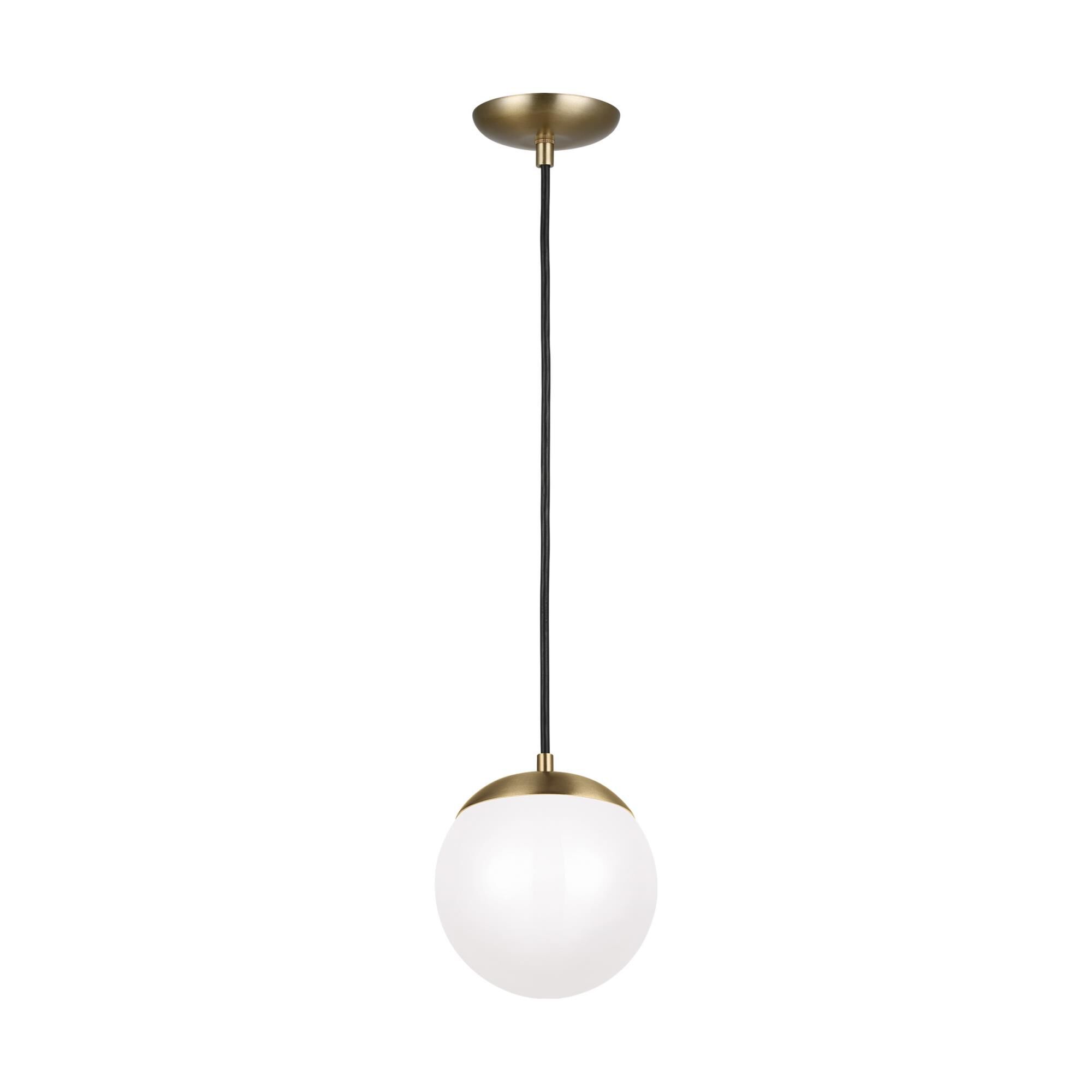 Shown in Satin Bronze finish and Smooth White glass