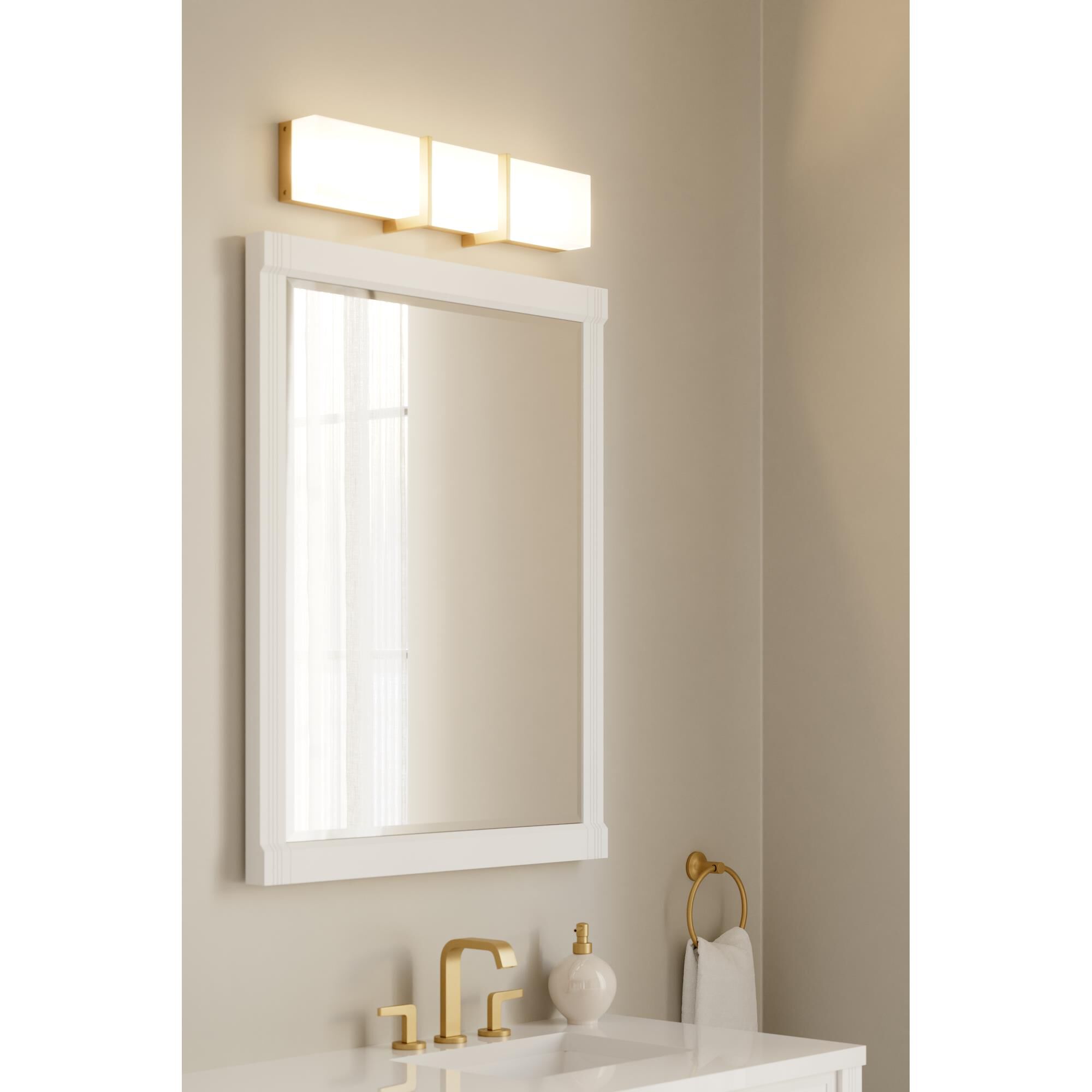 High Rise Bath Vanity Light by Minka Lavery