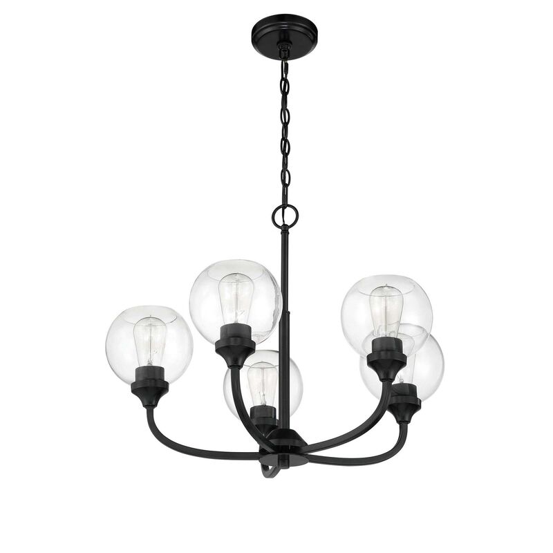 Glenda 23 Inch 5 Light Chandelier by Craftmade