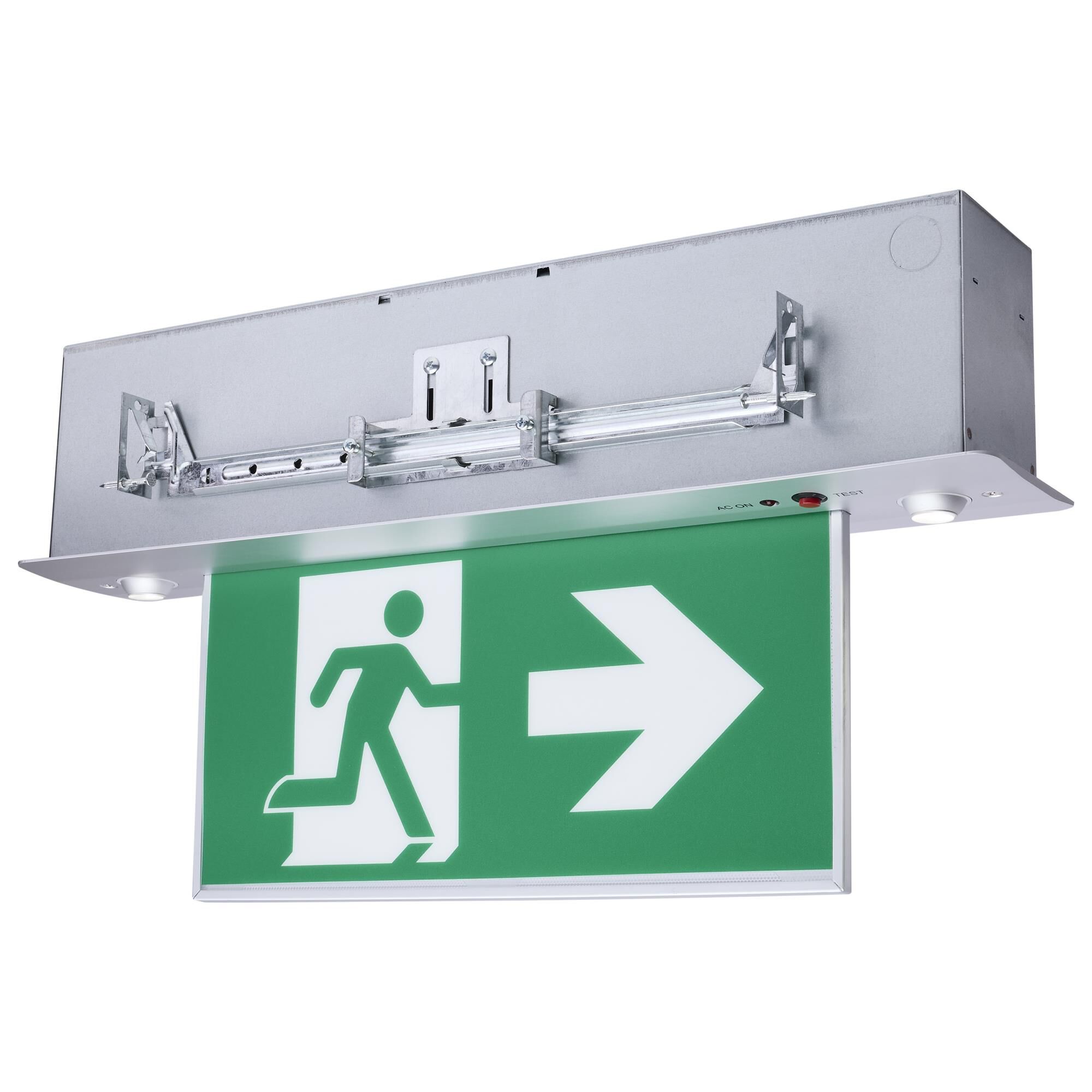 20 Inch Commercial Emergency & Exit Sign Light by Satco