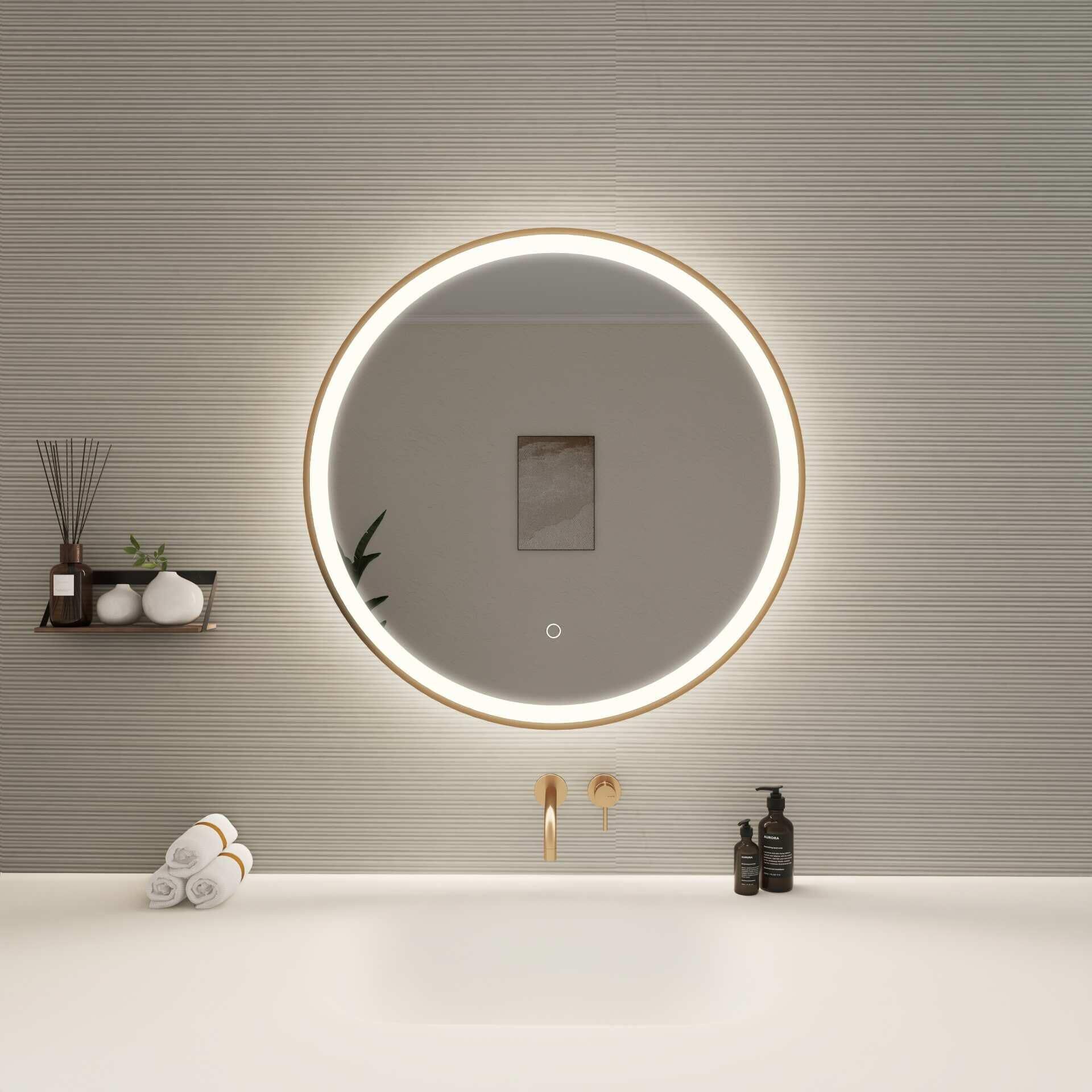 Shown in Satin Gold finish