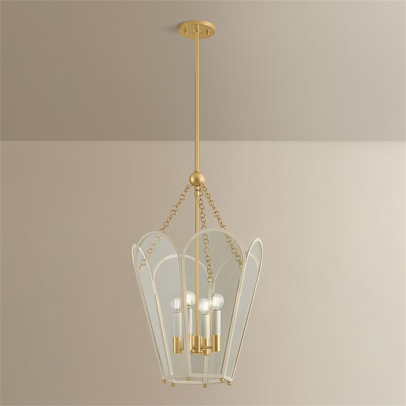 Clarisse Medium Lantern Pendant by Mitzi