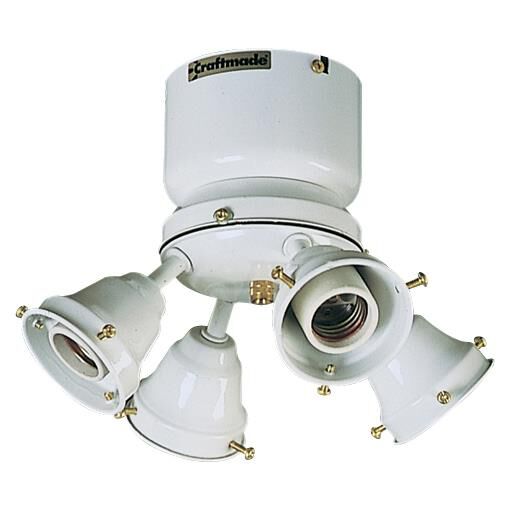 Outdoor 4 Light Fan Light Kit by Craftmade