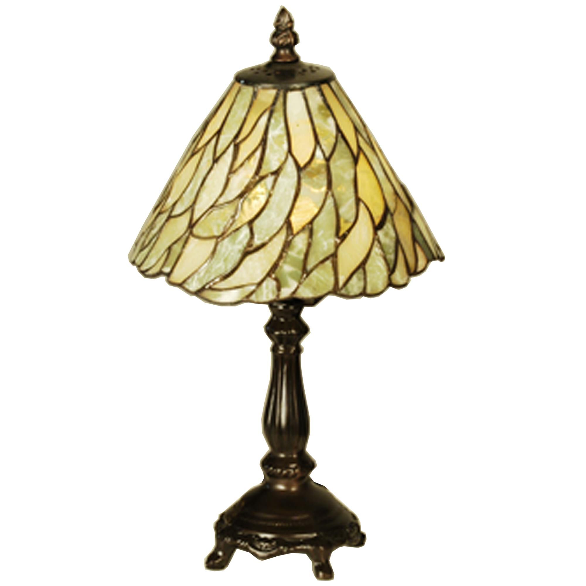 Jadestone Willow 14 Inch Accent Lamp by Meyda Lighting