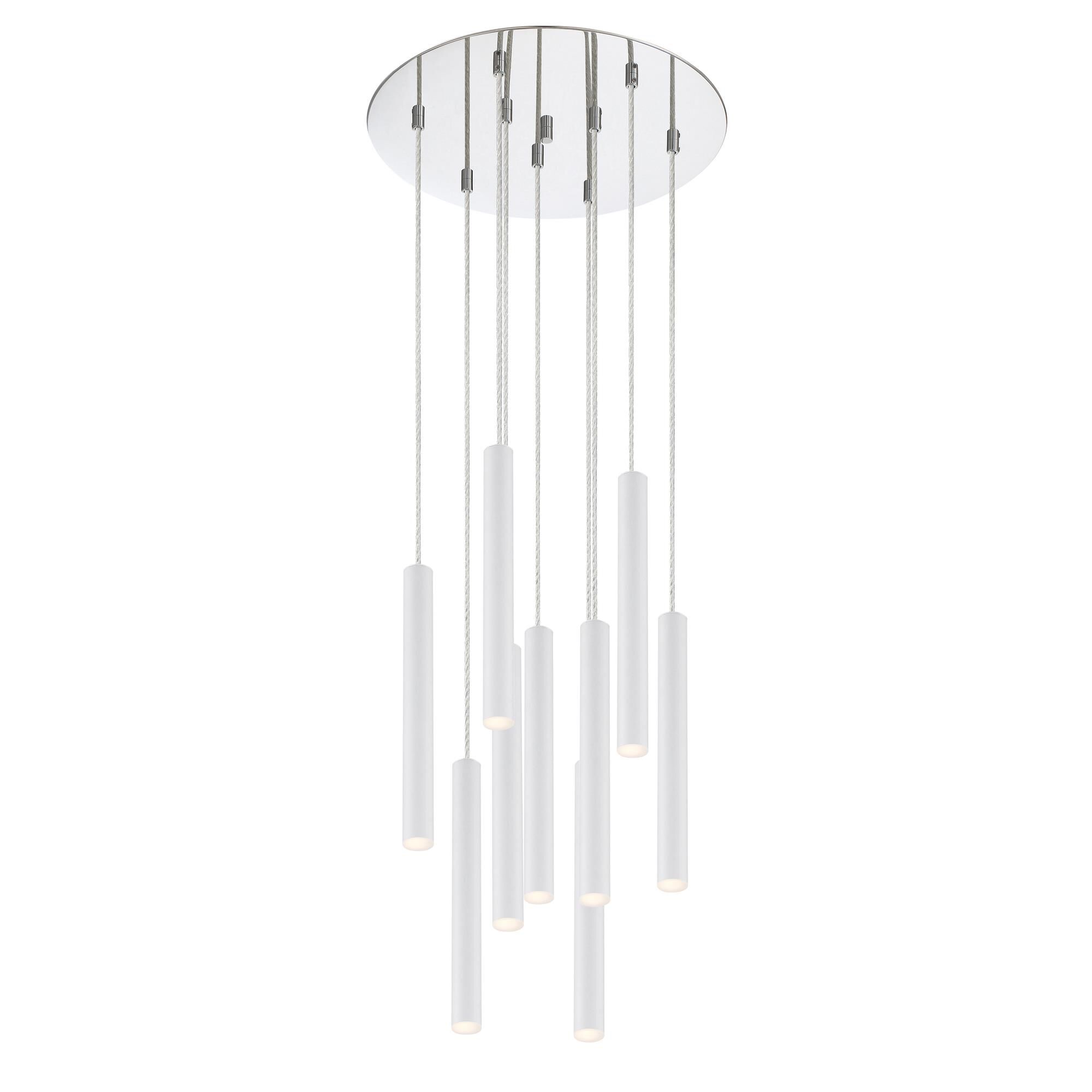 Forest 16 Inch 9 Light LED Linear Suspension Light by Z-Lite