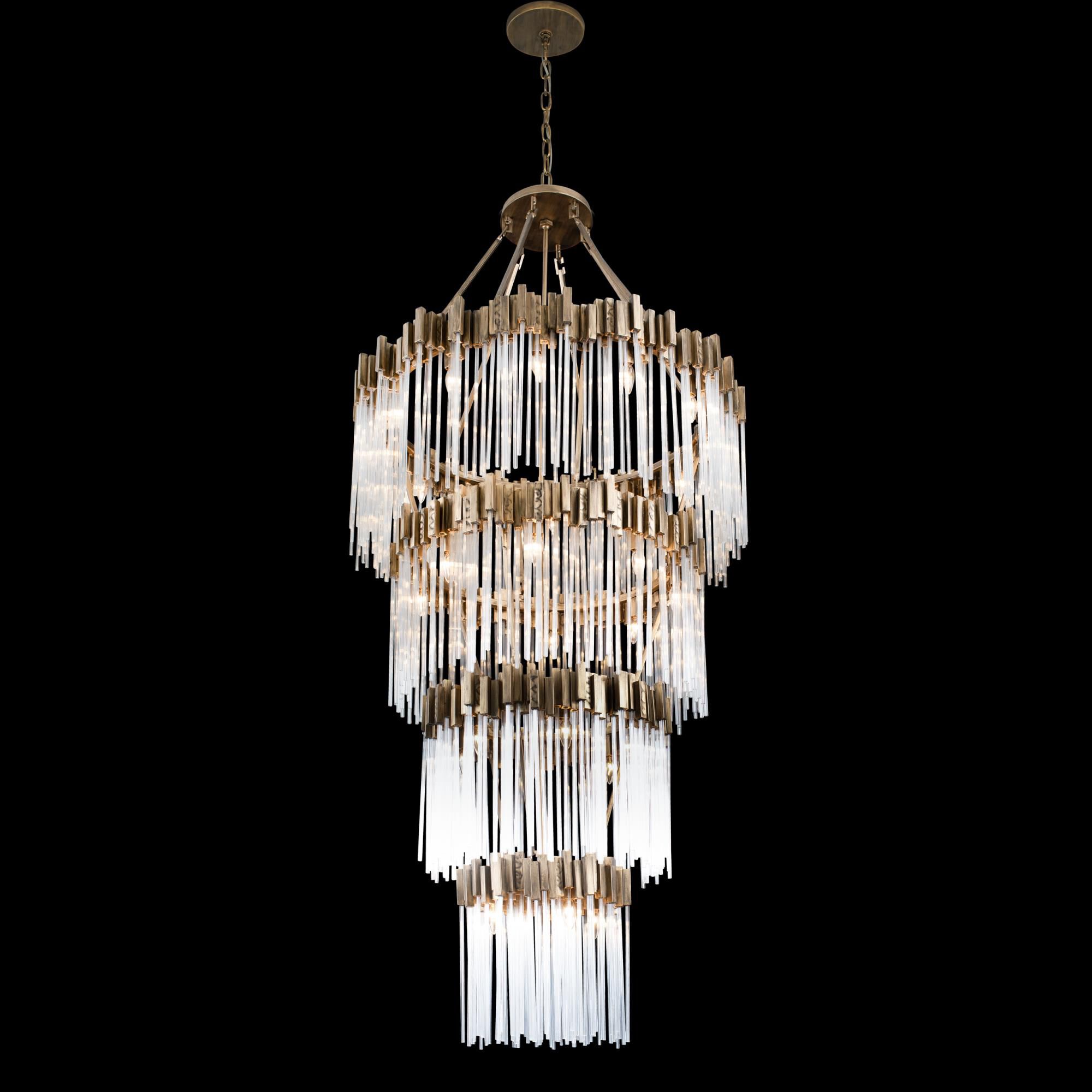 Matrix 40 Inch 30 Light Chandelier by Varaluz