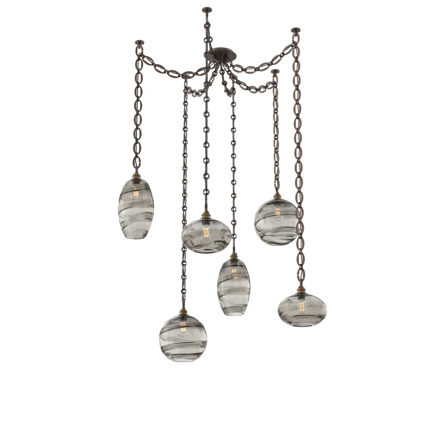 Shown in Flat Bronze finish and Smoke glass