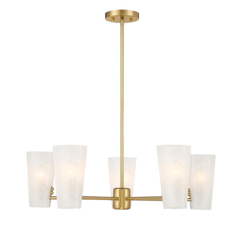30 Inch Chandelier by Meridian Lighting