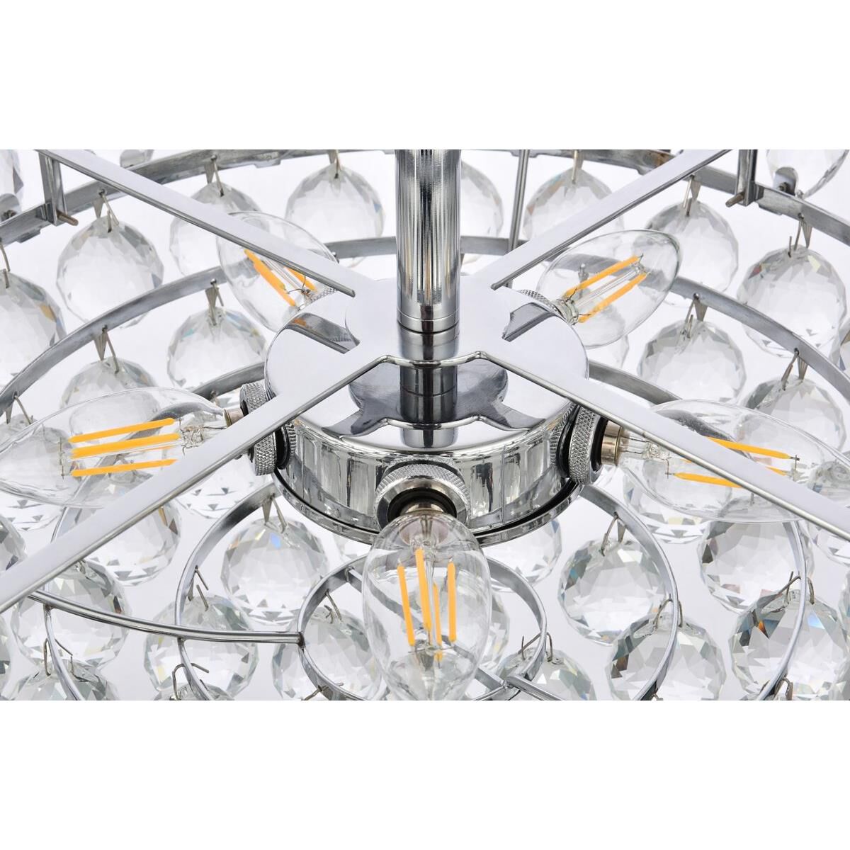 Emilia 18 Inch Large Pendant by Elegant Lighting