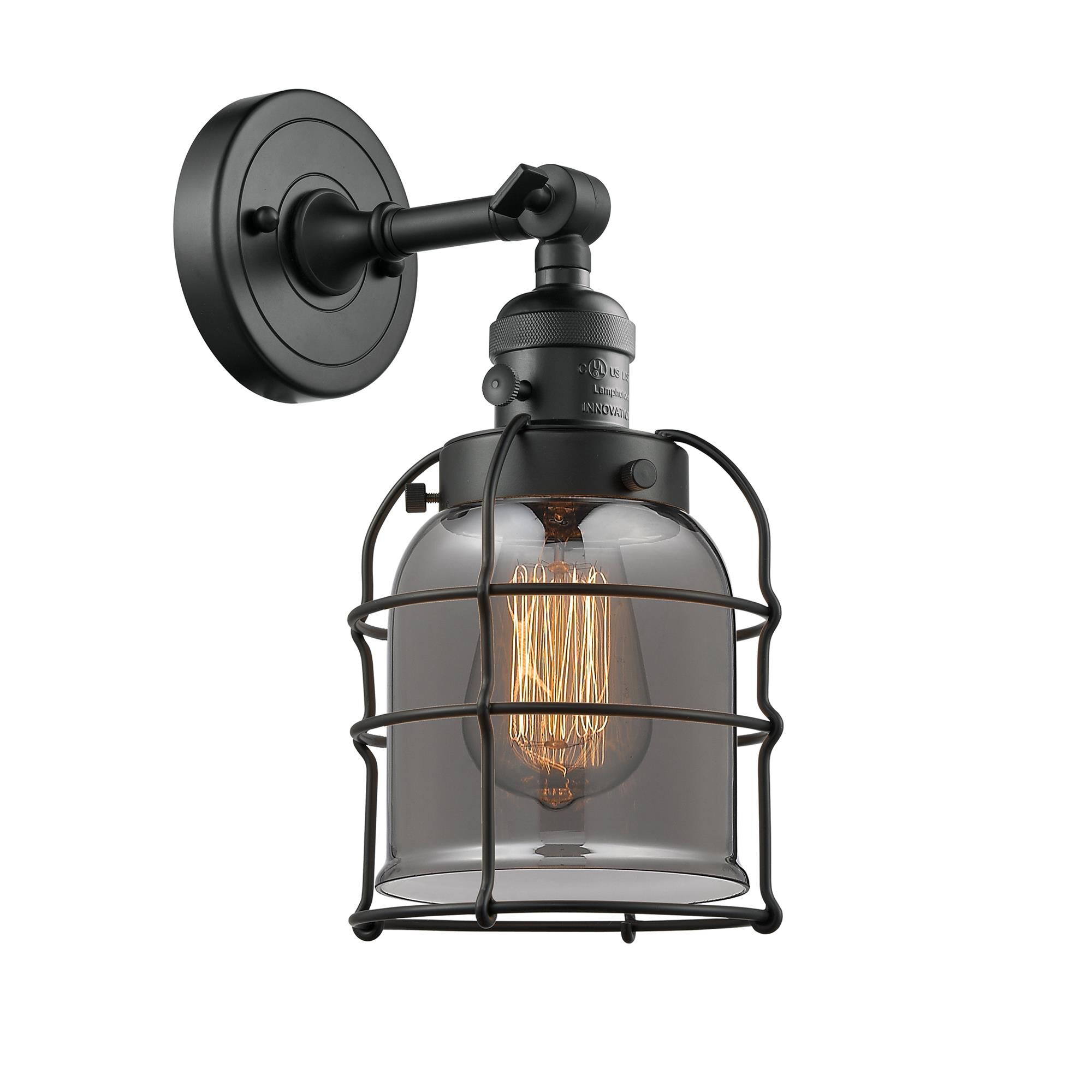 Shown in Matte Black finish and Plated Smoked glass