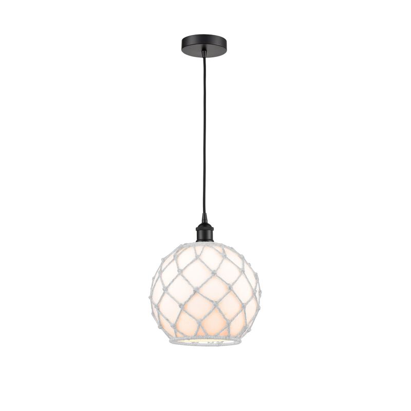 Innovations Lighting Bruno Marashlian Farmhouse Rope 10 Inch Mini Pendant