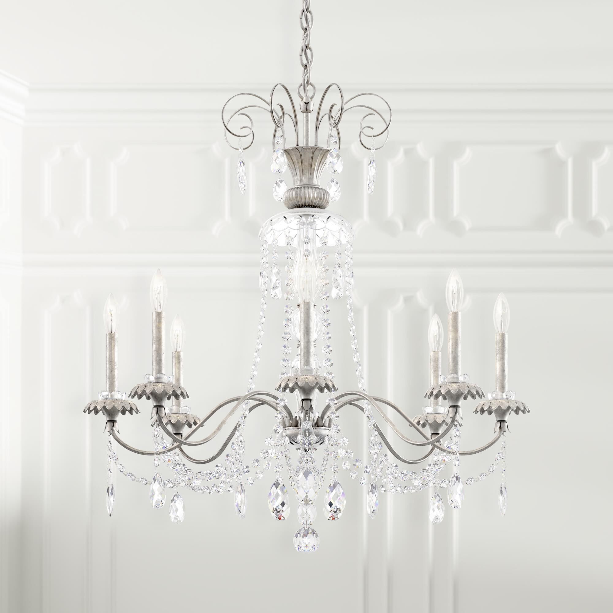 Helenia 31 Inch 8 Light Chandelier by Schonbek