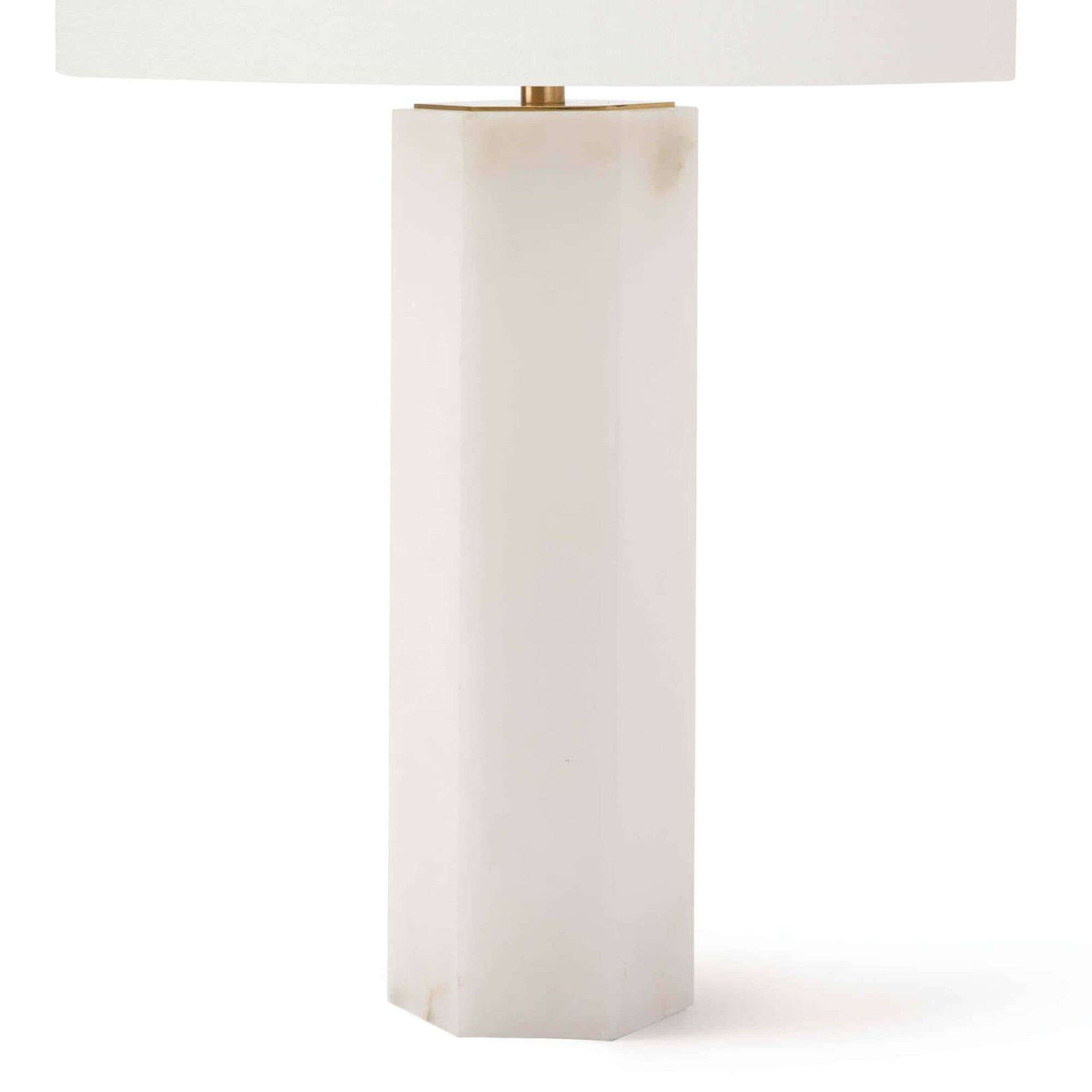 Shown in Natural Stone finish and Linen shade