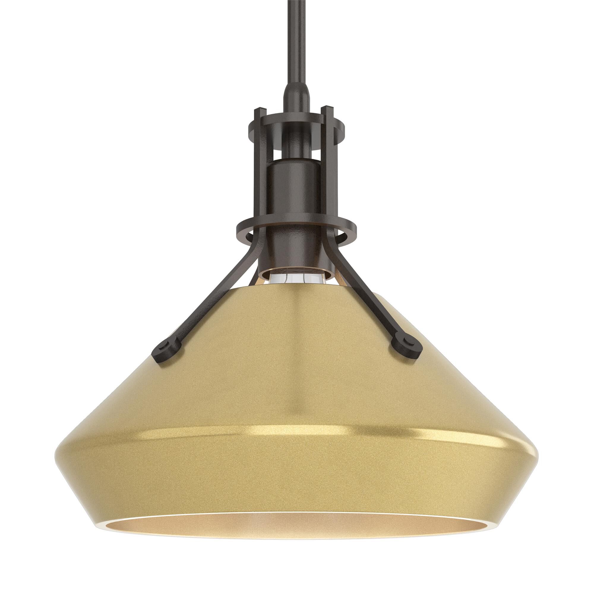 Shown in Oil Rubbed Bronze finish and Modern Brass  accent