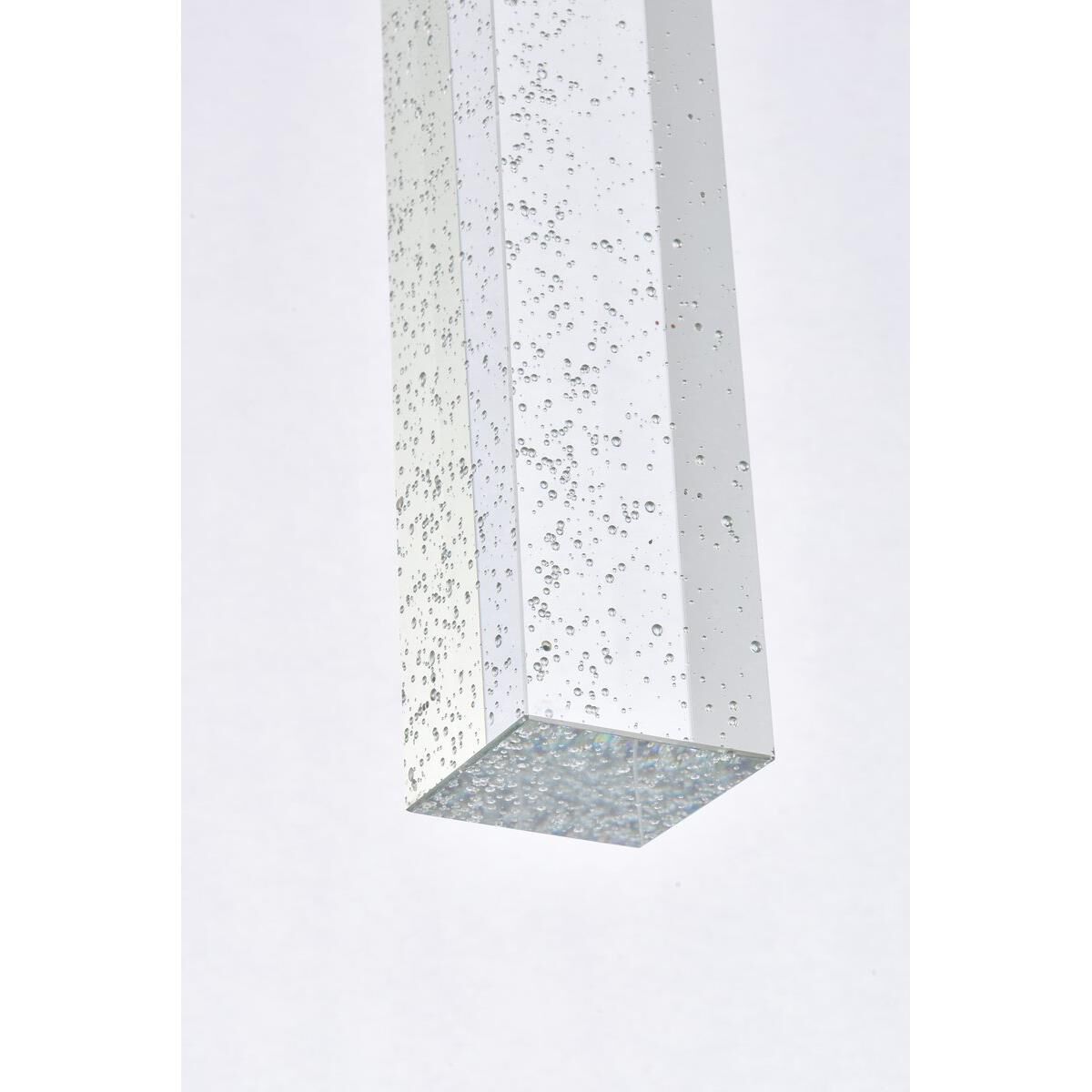 Weston 42 Inch 10 Light LED Linear Suspension Light by Elegant Lighting