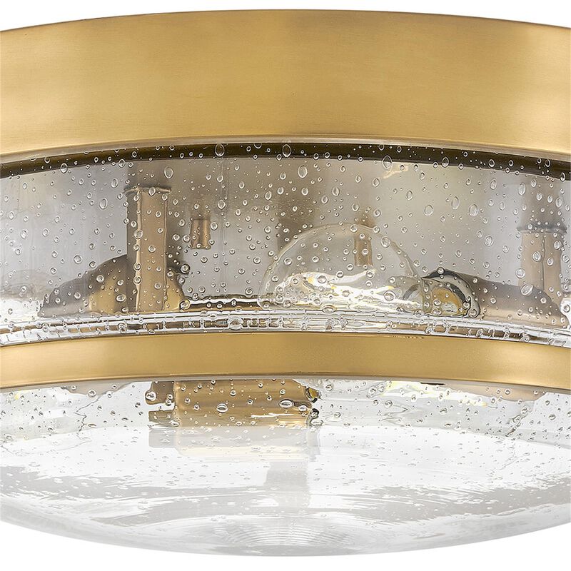 Harper 16 Inch 3 Light Flush Mount by Hinkley