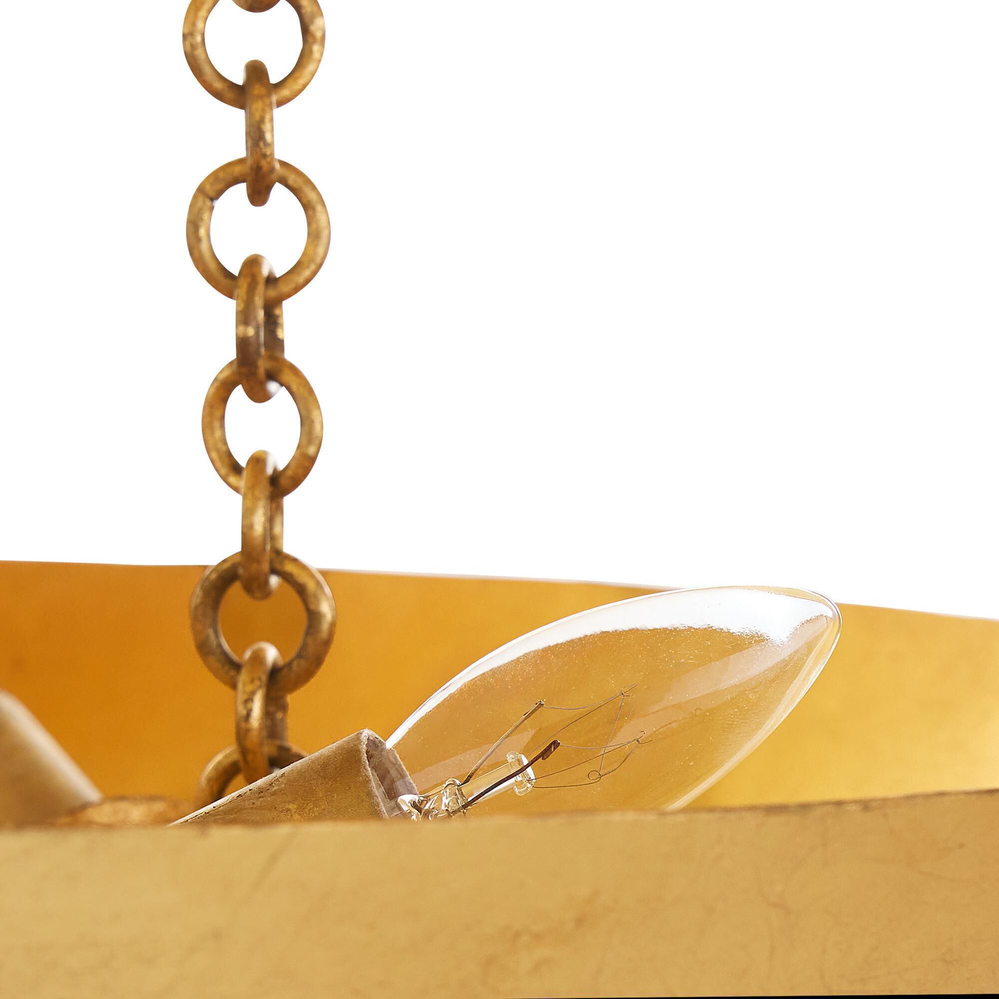 Shown in Gold Leaf finish