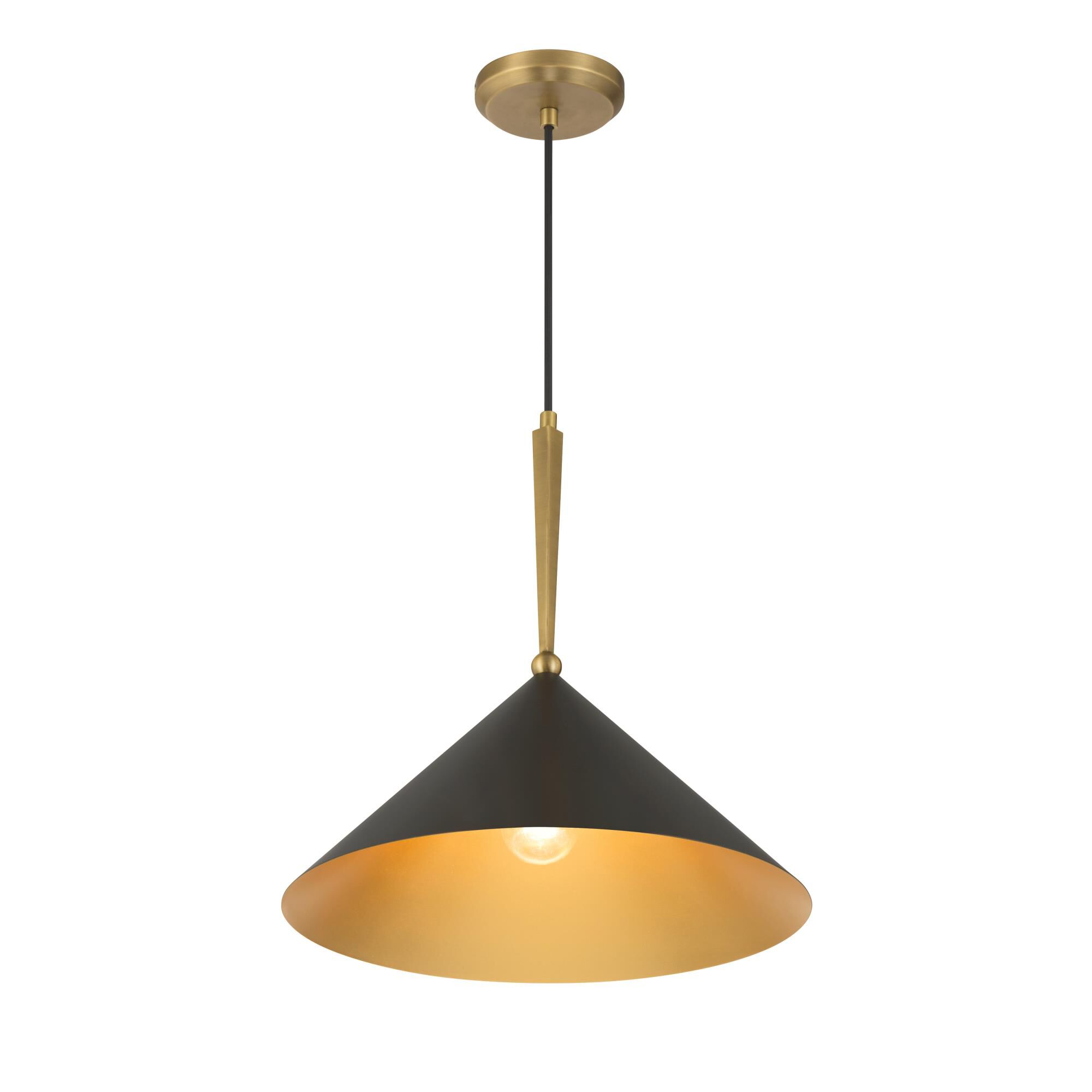 Shown in Legacy Brass and Dark Bronze finish