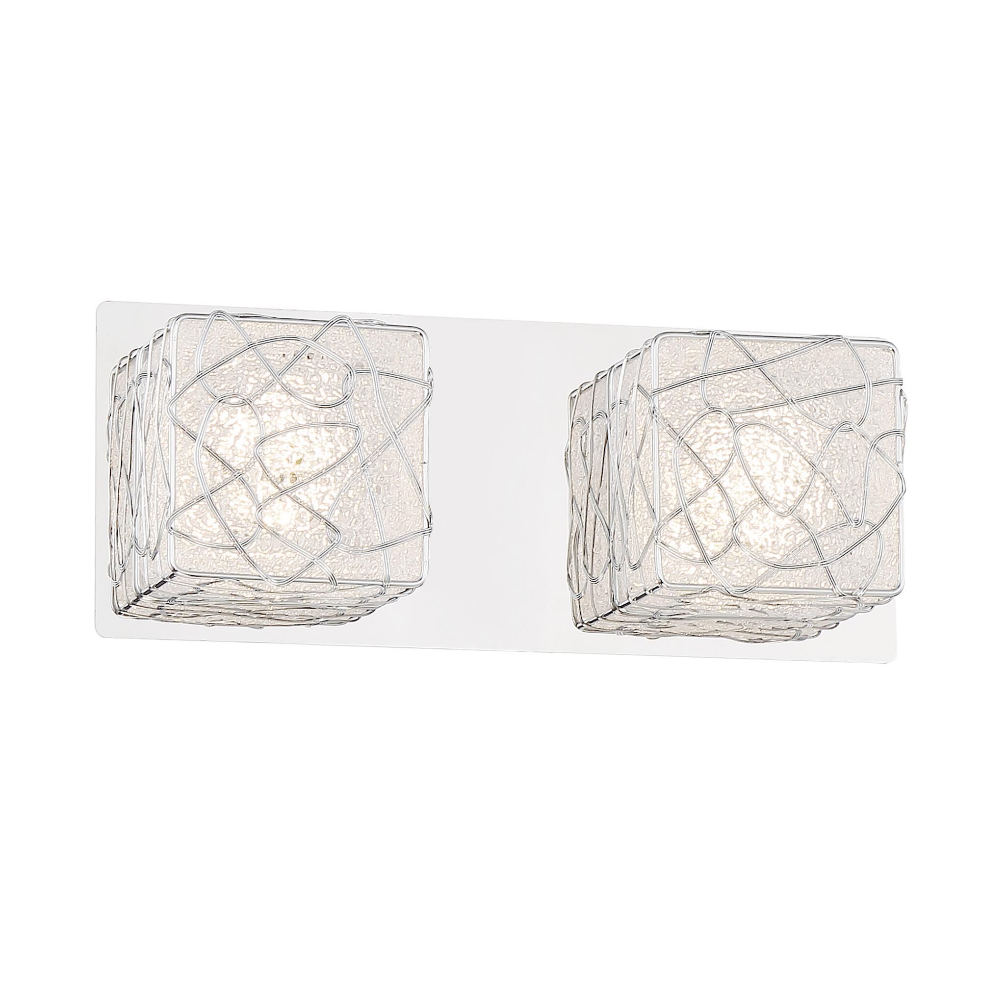 Livewire 12 Inch 2 Light LED Bath Vanity Light by Kovacs