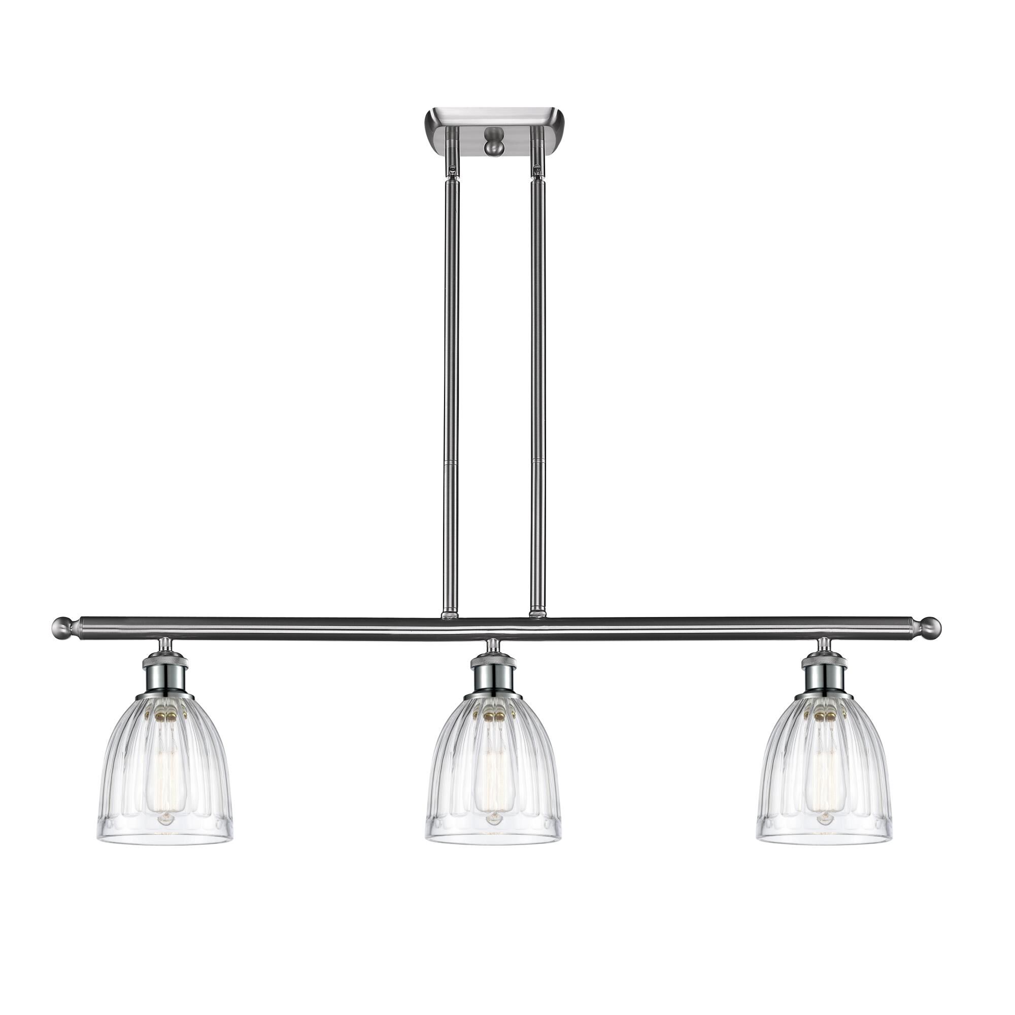 Bruno Marashlian Brookfield 36 Inch 3 Light Linear Suspension Light by Innovations Lighting