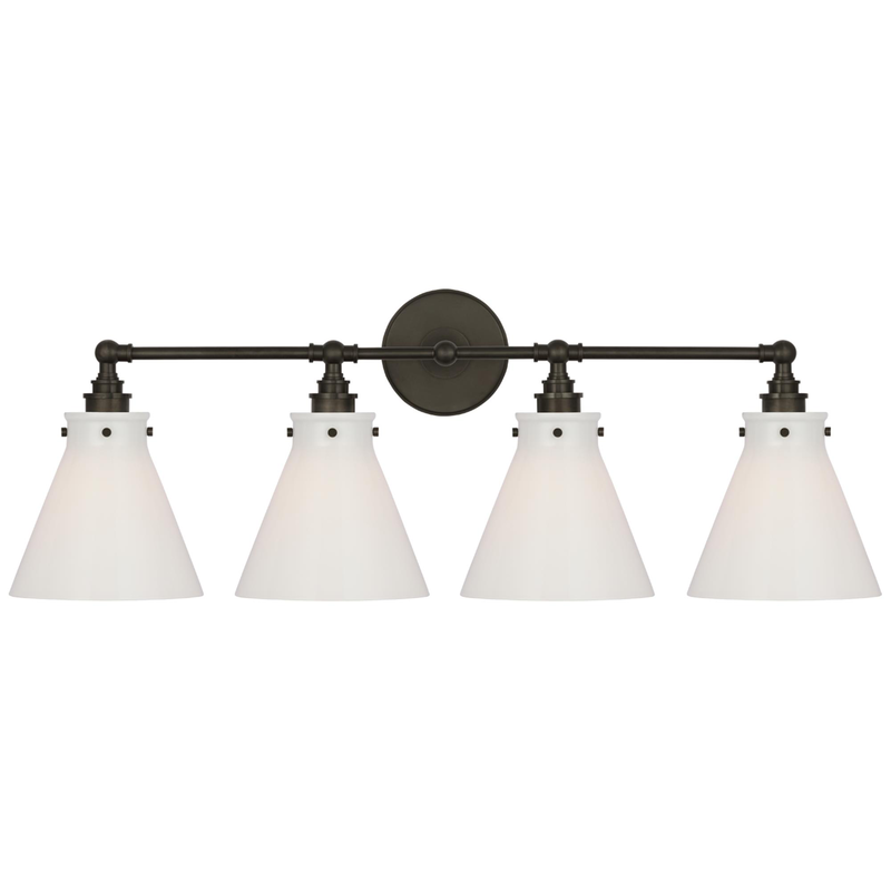 Chapman and Myers Parkington 32 Inch 4 Light LED Bath Vanity Light by Visual Comfort Signature Collection