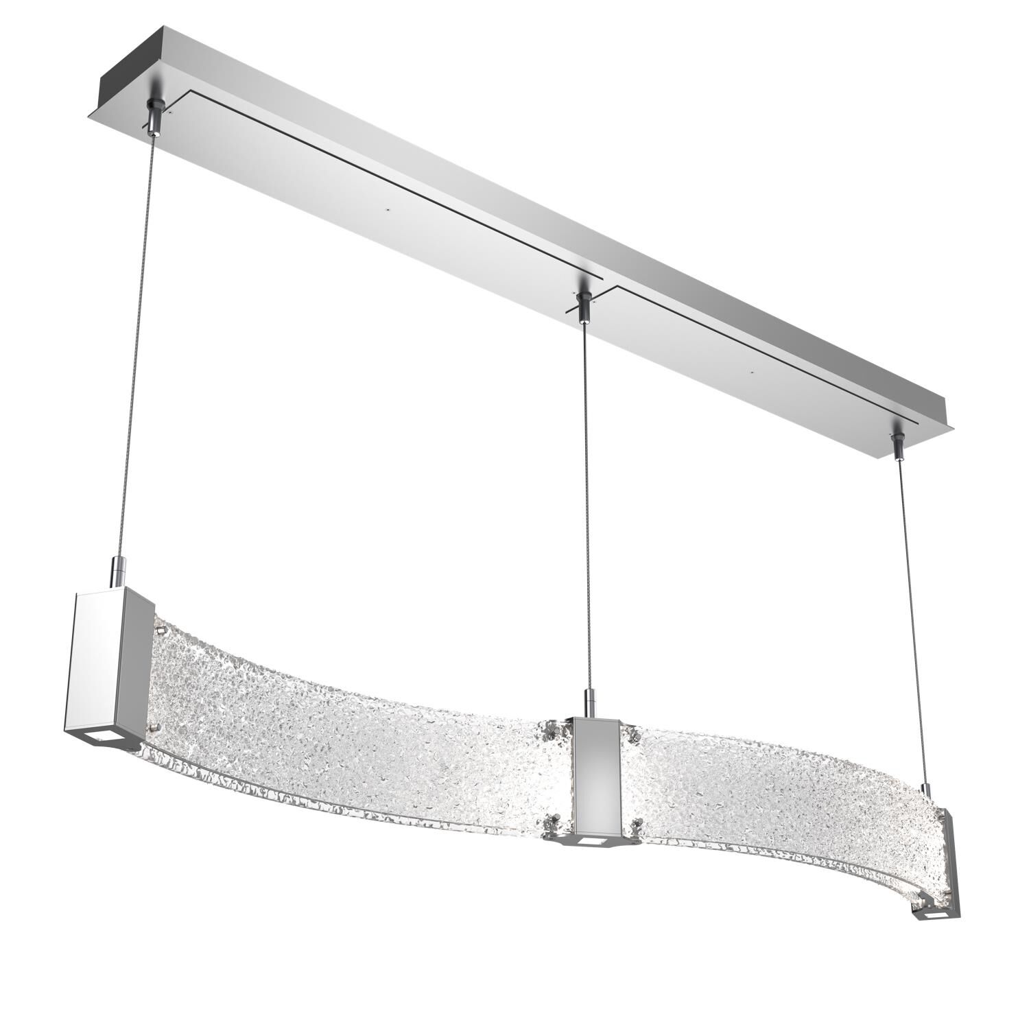 Shown in Classic Silver finish and Clear Rimelight glass