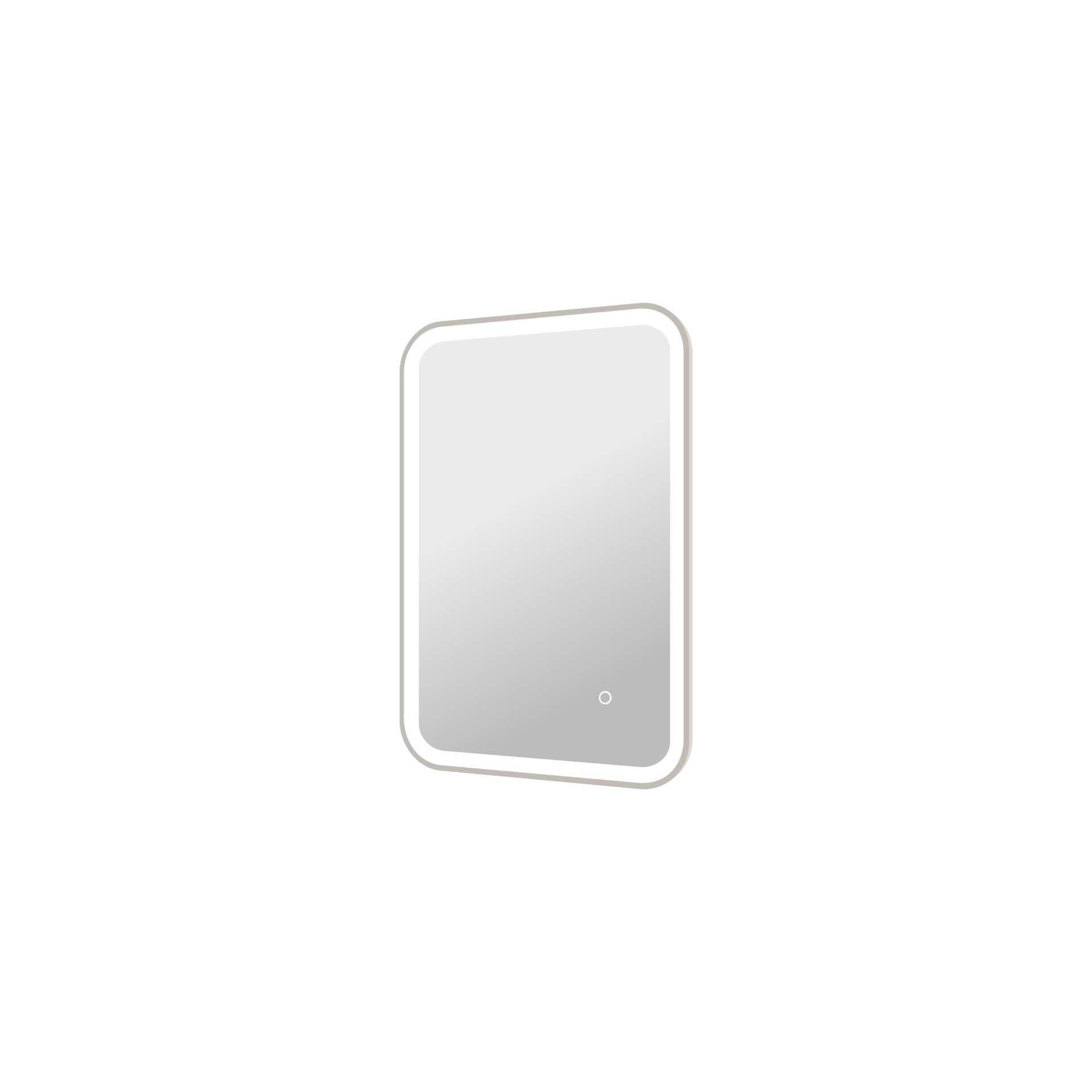Harmoni 30 Inch Rectangular LED Lighted Mirror by Elegant Decor