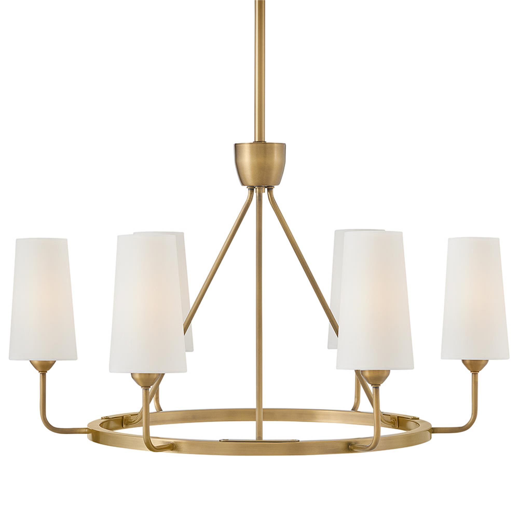 Shown in Heritage Brass finish
