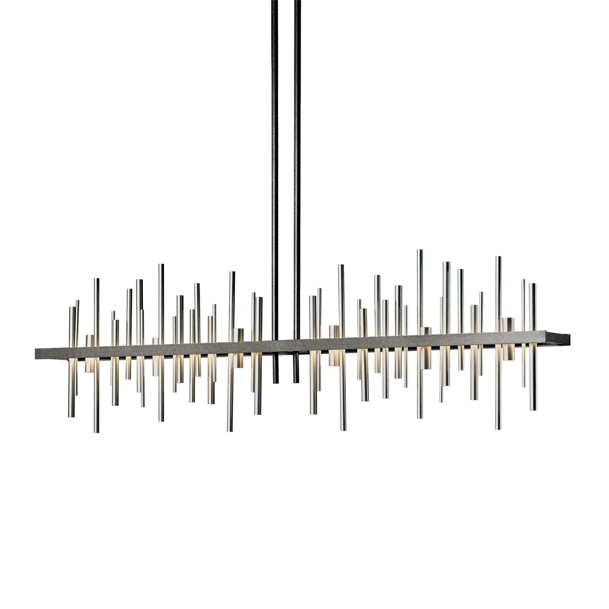 Shown in Natural Iron finish and Vintage Platinum accent