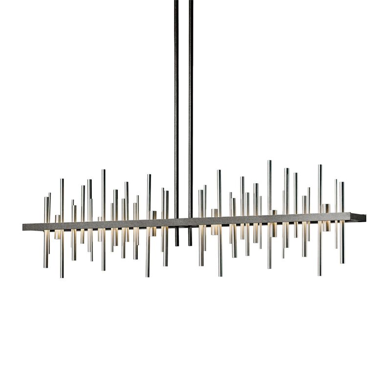 Cityscape Medium Linear Chandelier by Hubbardton Forge