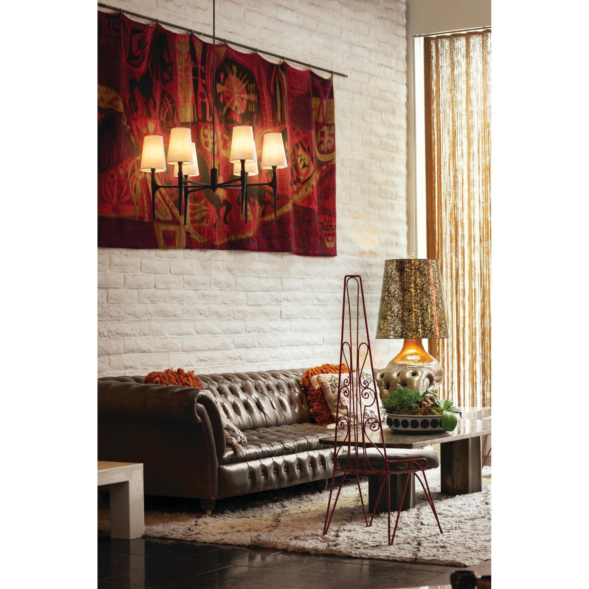 Beaumont 28 Inch 6 Light Chandelier by Hinkley Lighting